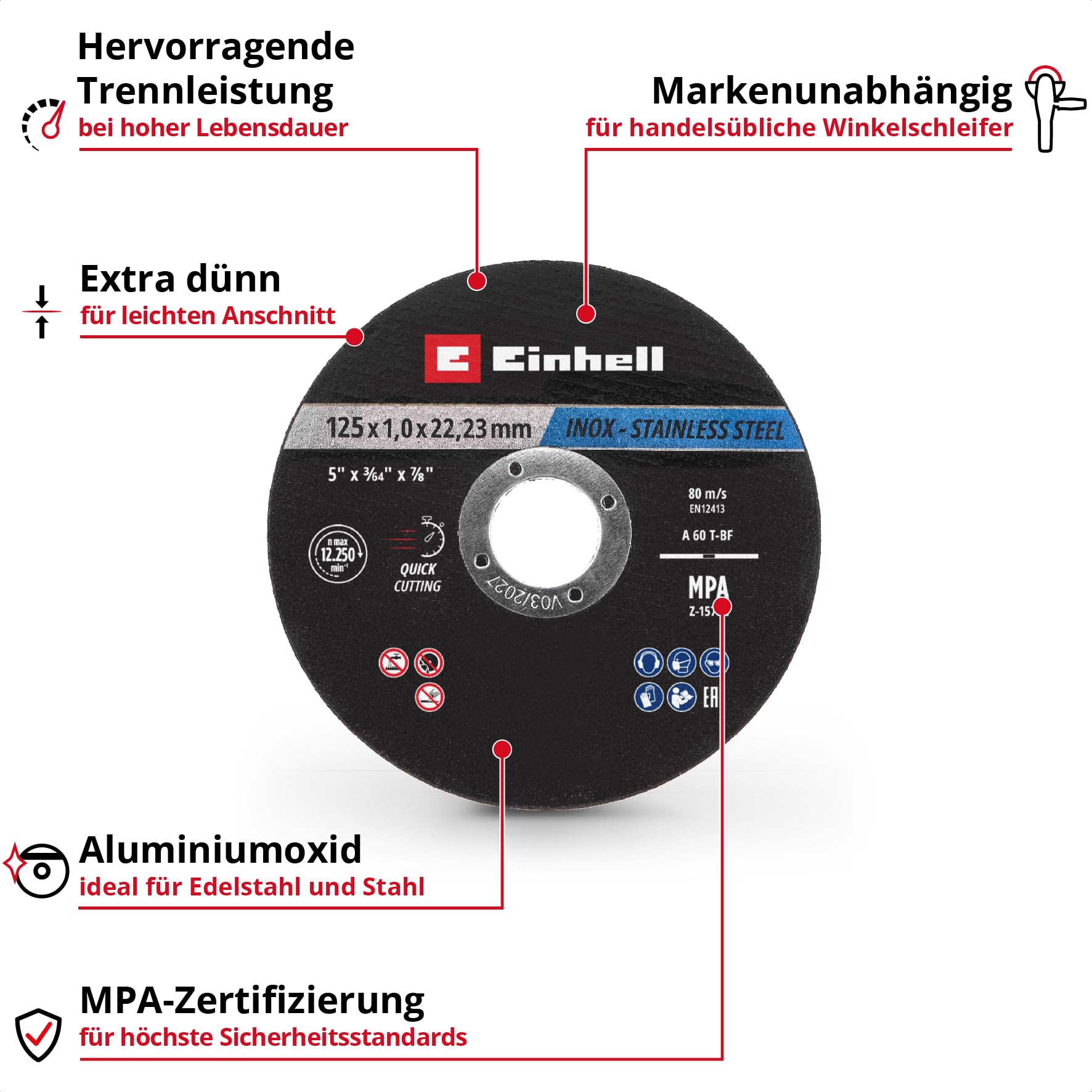 einhell-trennscheiben-set-metall-10-tlg-125-mm-1-mm-d-nn-mpa-zertifiziert-marken image 2
