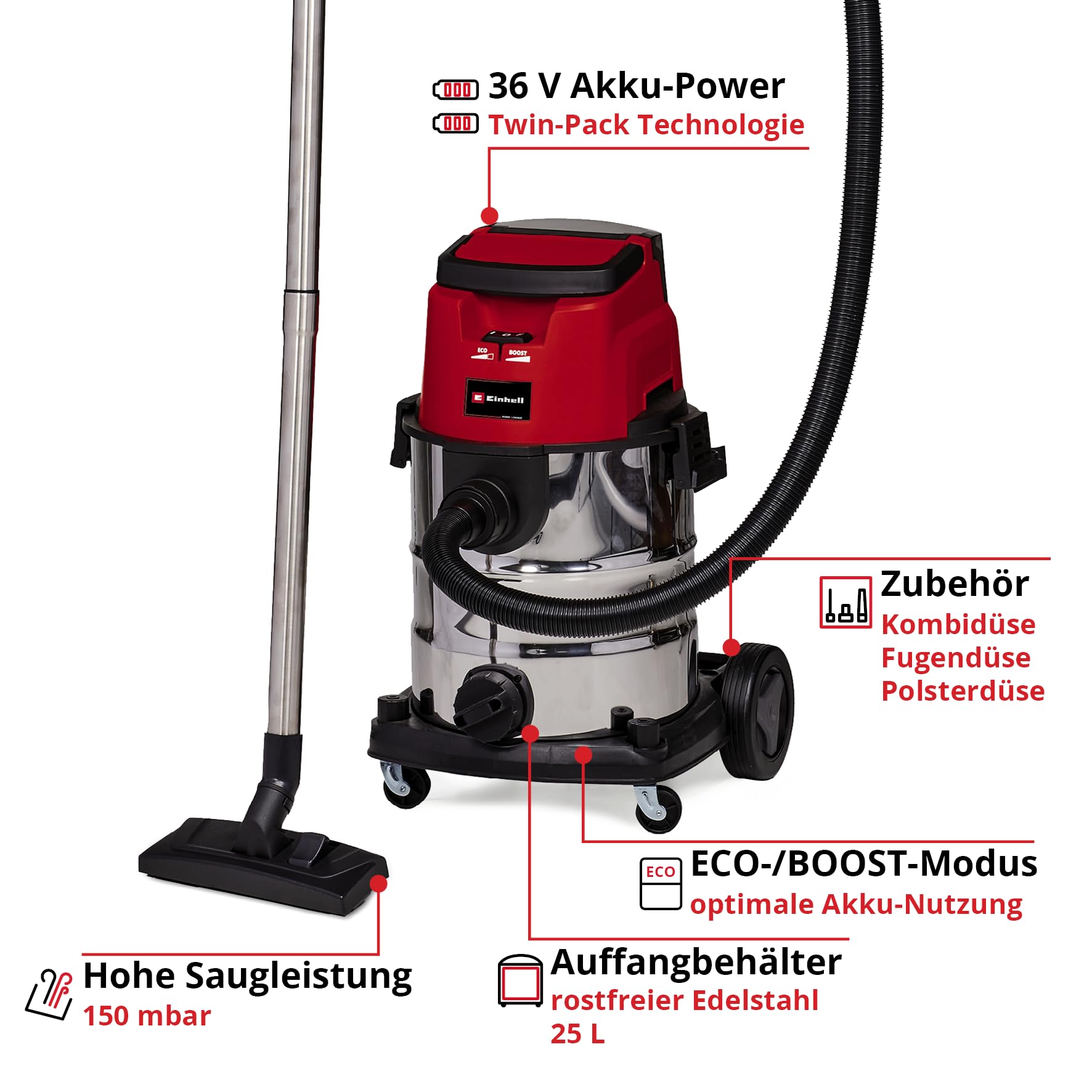 einhell-akku-nass-trockensauger-te-vc-36-25-li-s-solo-power-x-change-36-v-2x18-v image 3