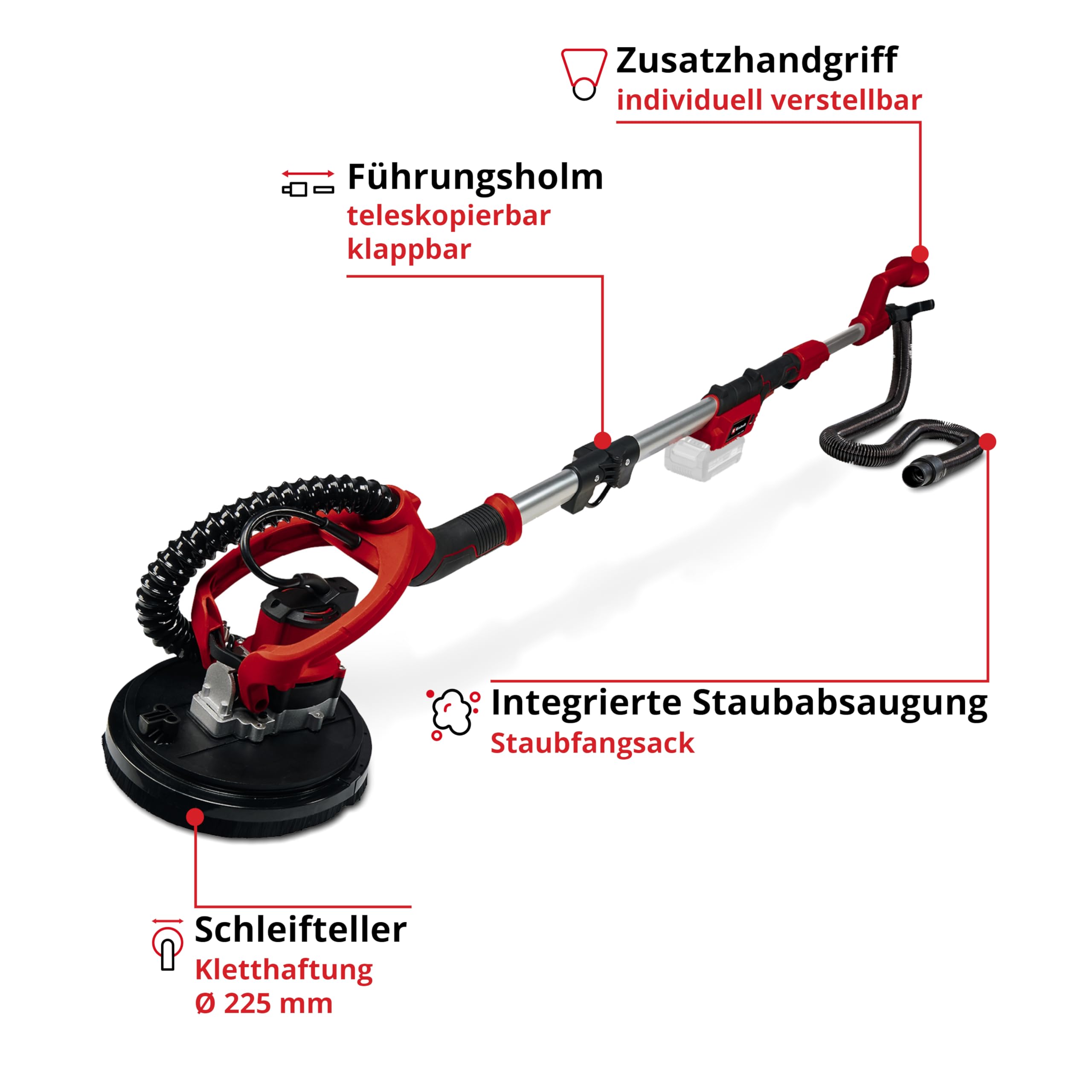einhell-tp-dw-18-225-li-solo-akku-trockenbauschleifer-power-x-change-18-v-225-mm image 3