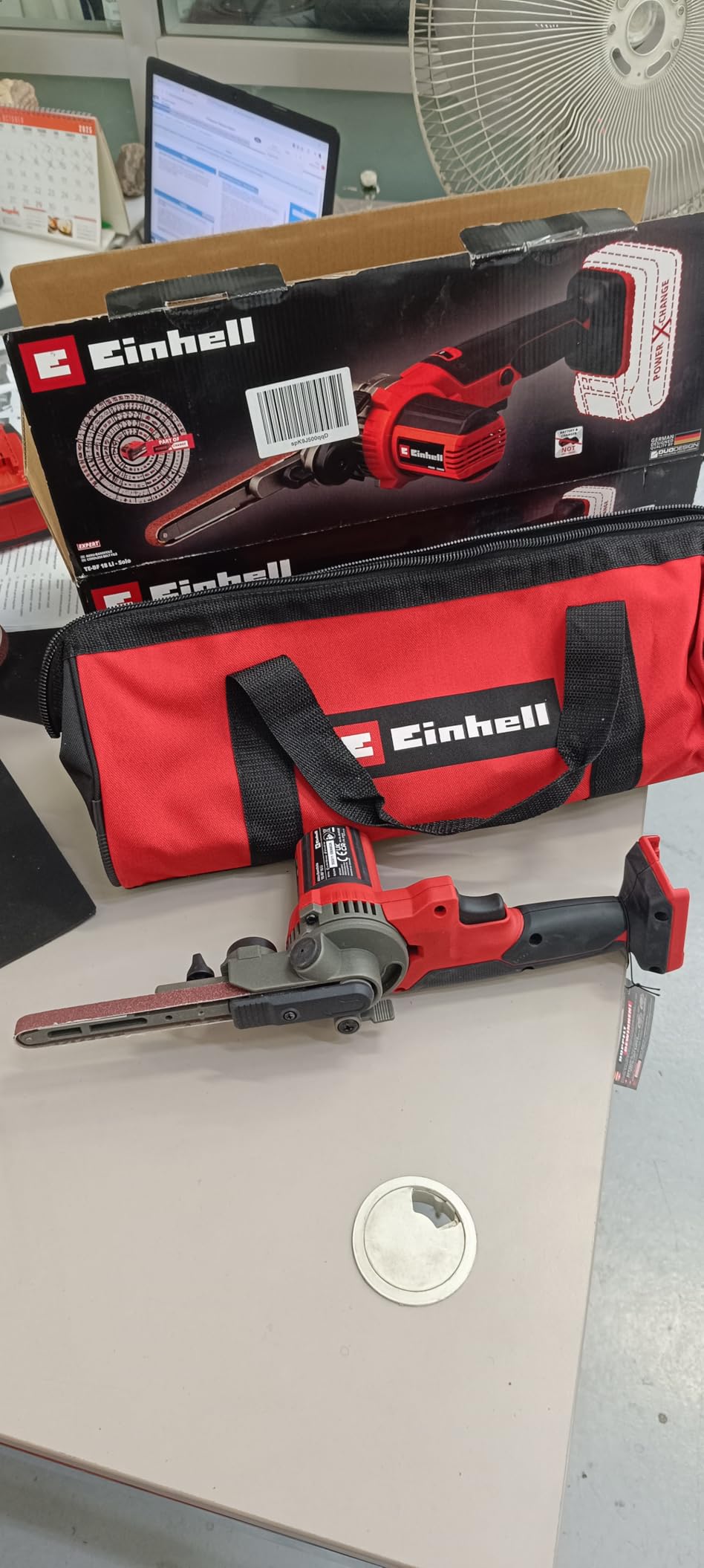 Perfekt für kleine Schleifarbeiten