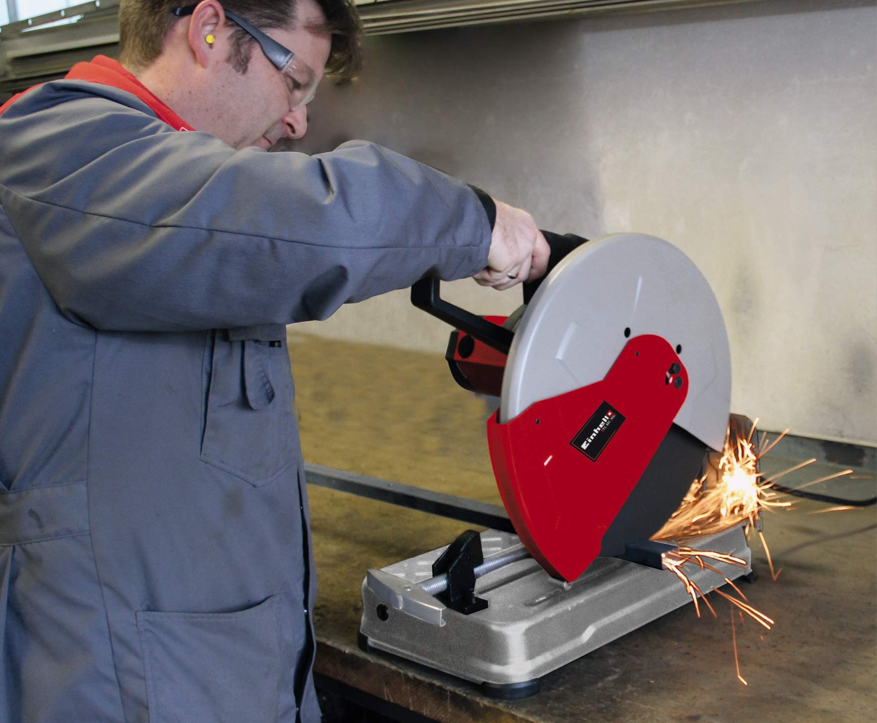 einhell-tc-mc-355-metall-trennmaschine-2300-w-4000-u-min-trennscheibe-355-mm-san image 2