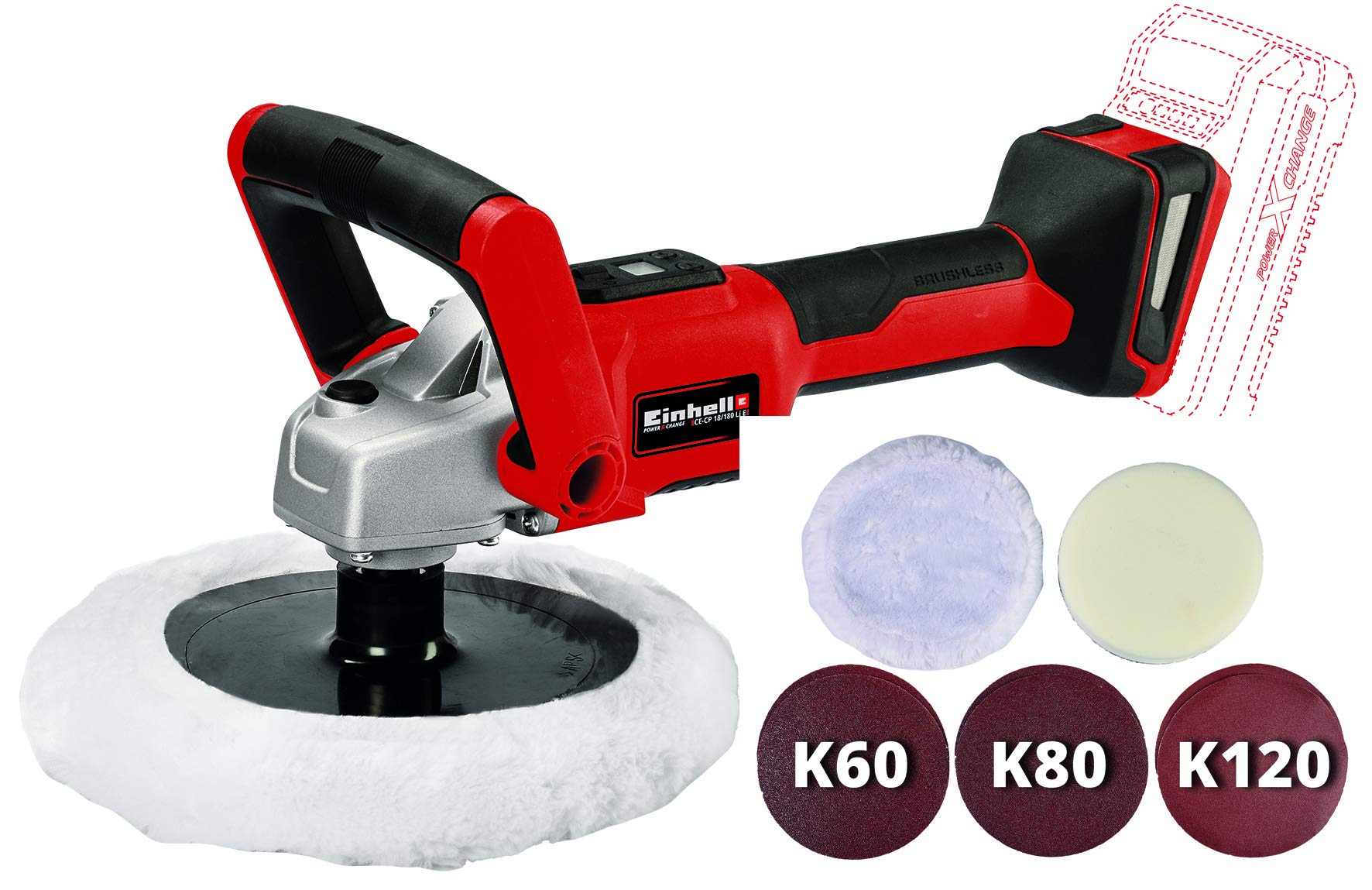einhell-ce-cp-18-180-li-e-solo-akku-polier-schleifmaschine-18-v-power-x-change-m image 2