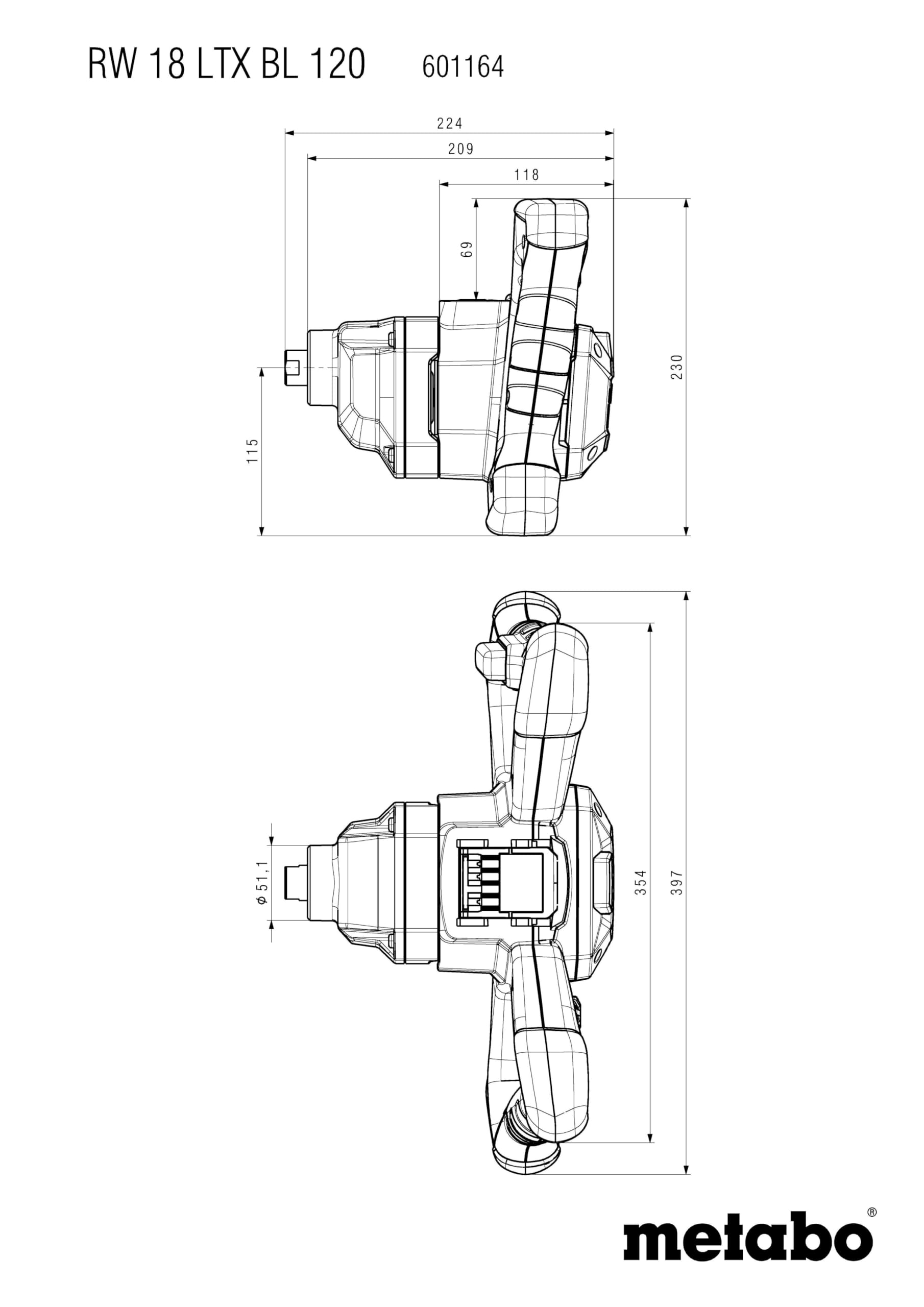 metabo-akku-r-hrwerk-rw-18-ltx-bl-120-18v-brushless-r-hrer-f-r-30-liter-mischmen image 2