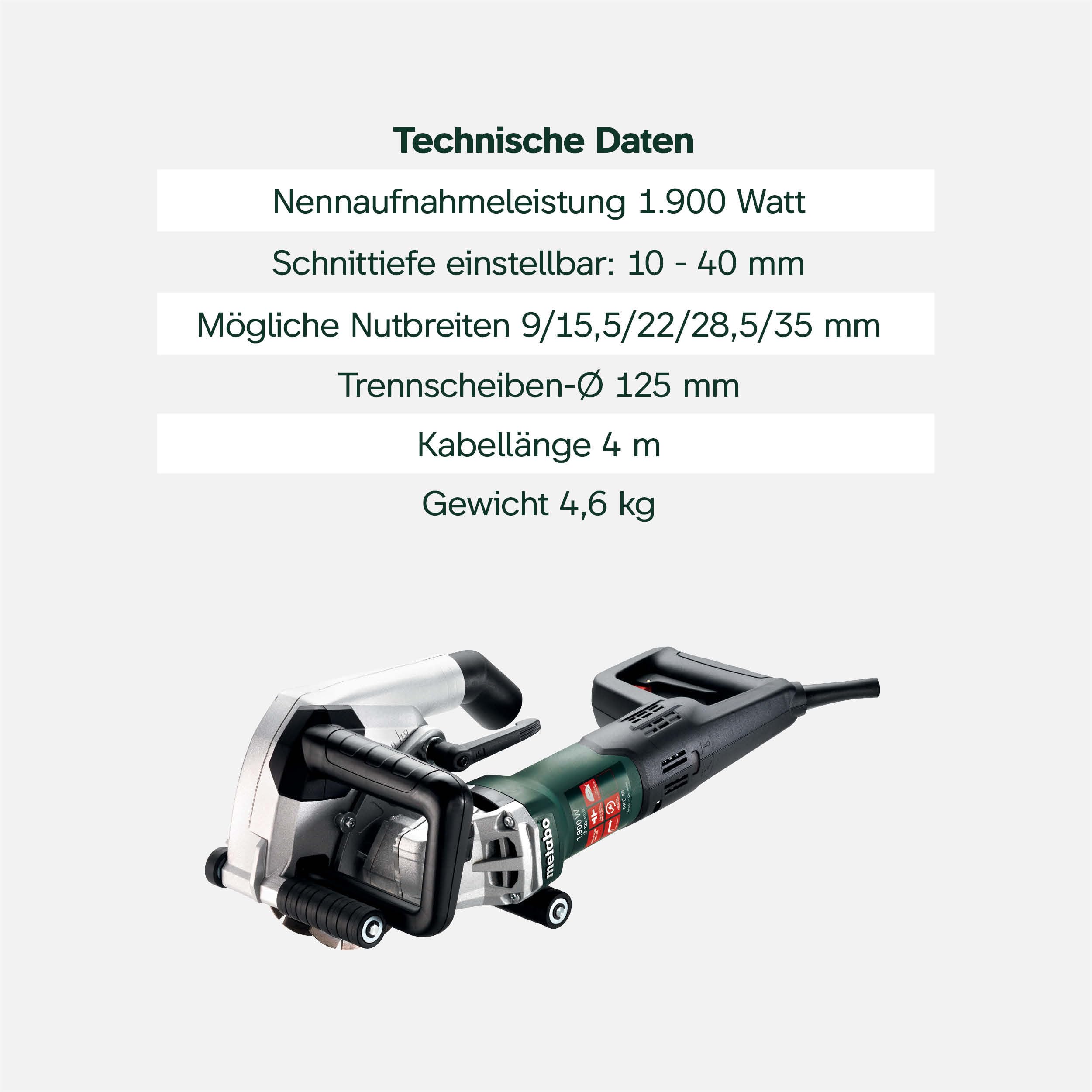 metabo-mauernutfr-se-mfe-40-604040500-fr-stiefe-bis-40-mm-f-r-kabel-und-leerrohr image 4