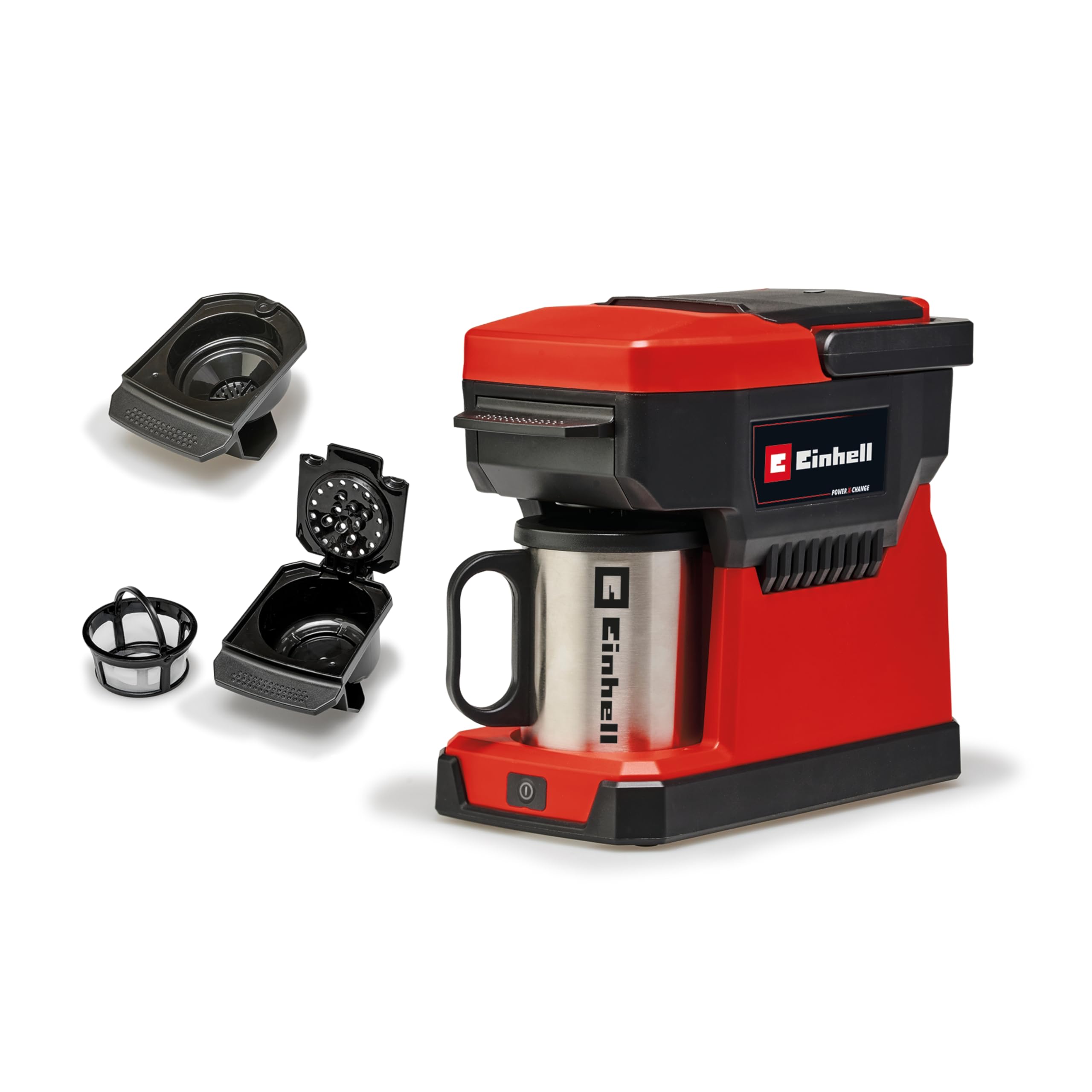 einhell-te-cf-18-li-akku-kaffeemaschine-power-x-change-solo-18-v-240-ml-wasserta image 1