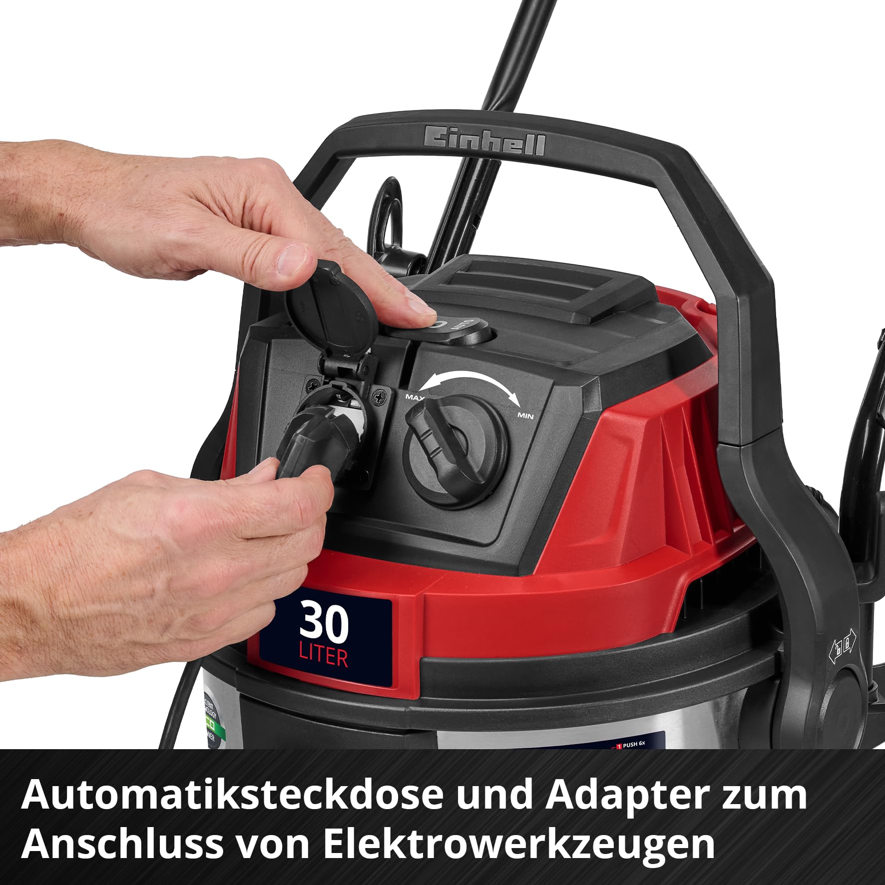 einhell-nass-trockensauger-te-vc-3080-sacl-1150-w-220-mbar-30-l-beh-lter-staubsc image 7