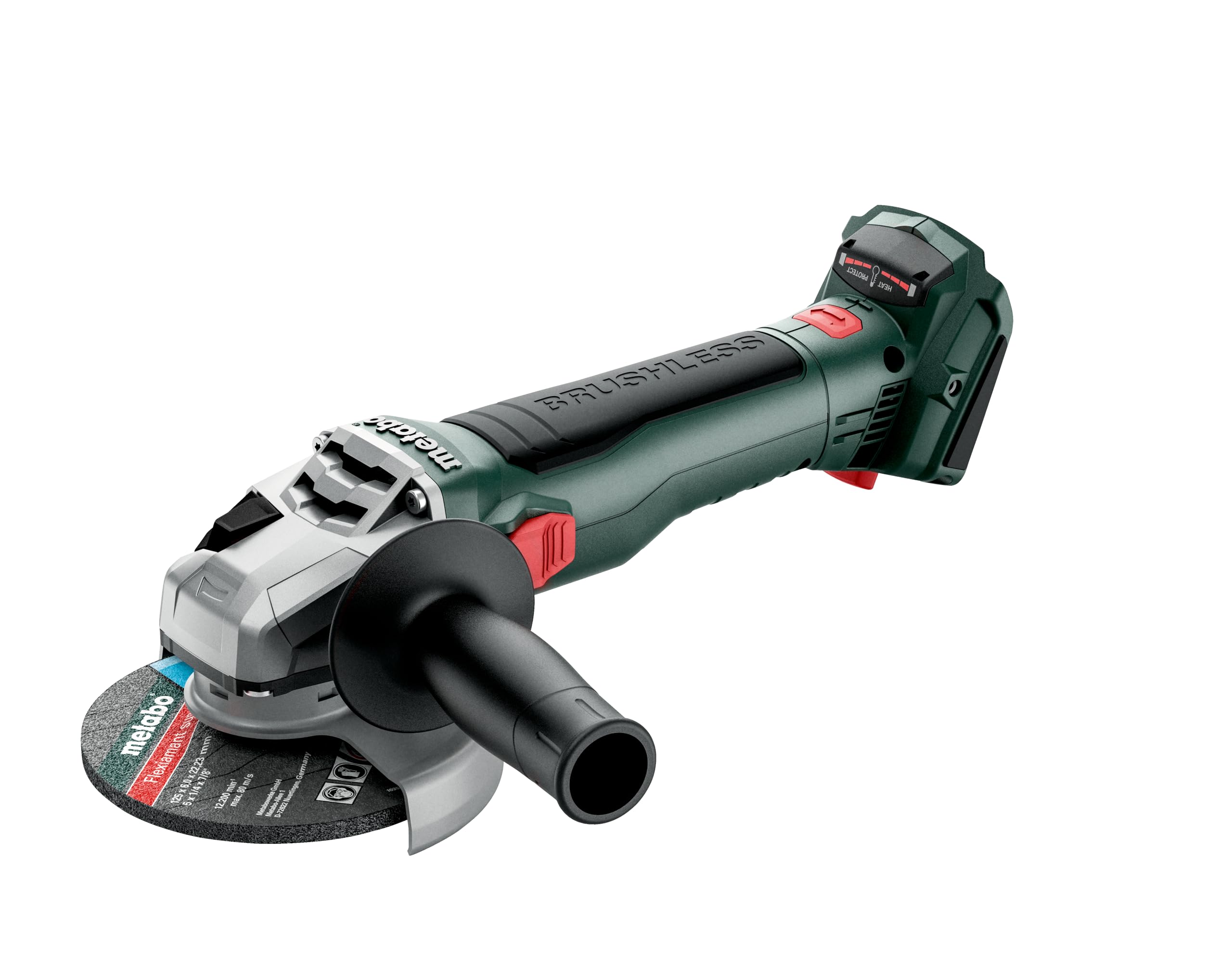 metabo-akku-flex-w-18-lt-bl-11-125-18v-akku-winkelschleifer-125-mm-b-rstenlos-ca image 1