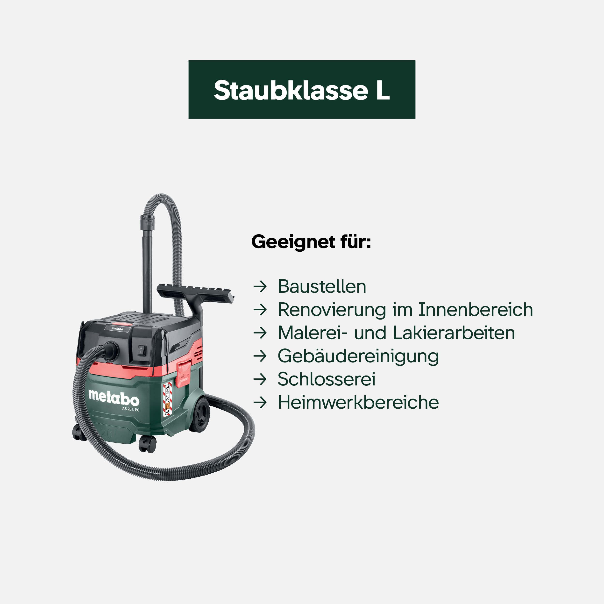 metabo-as-20-l-pc-allessauger-nass-trockensauger-staubklasse-l-1200-w-20-l-tank- image 6