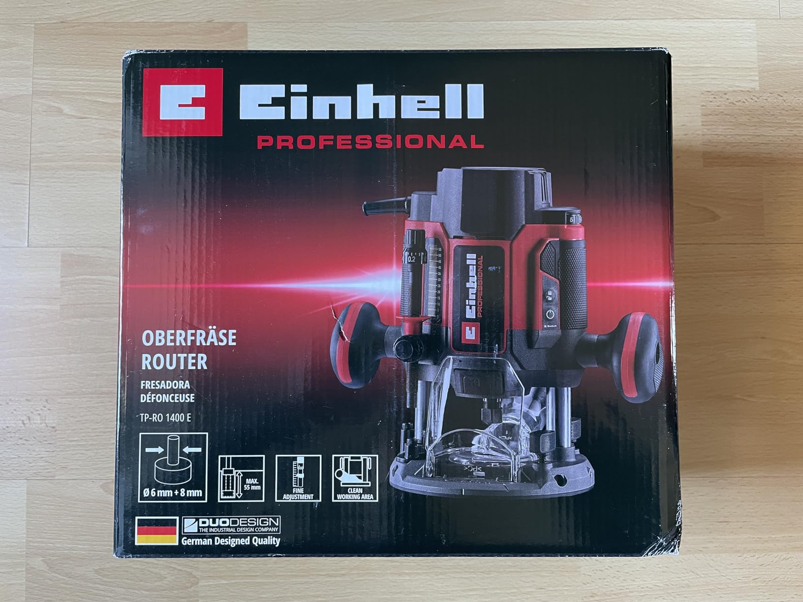 Gut, LED ist hilfreich