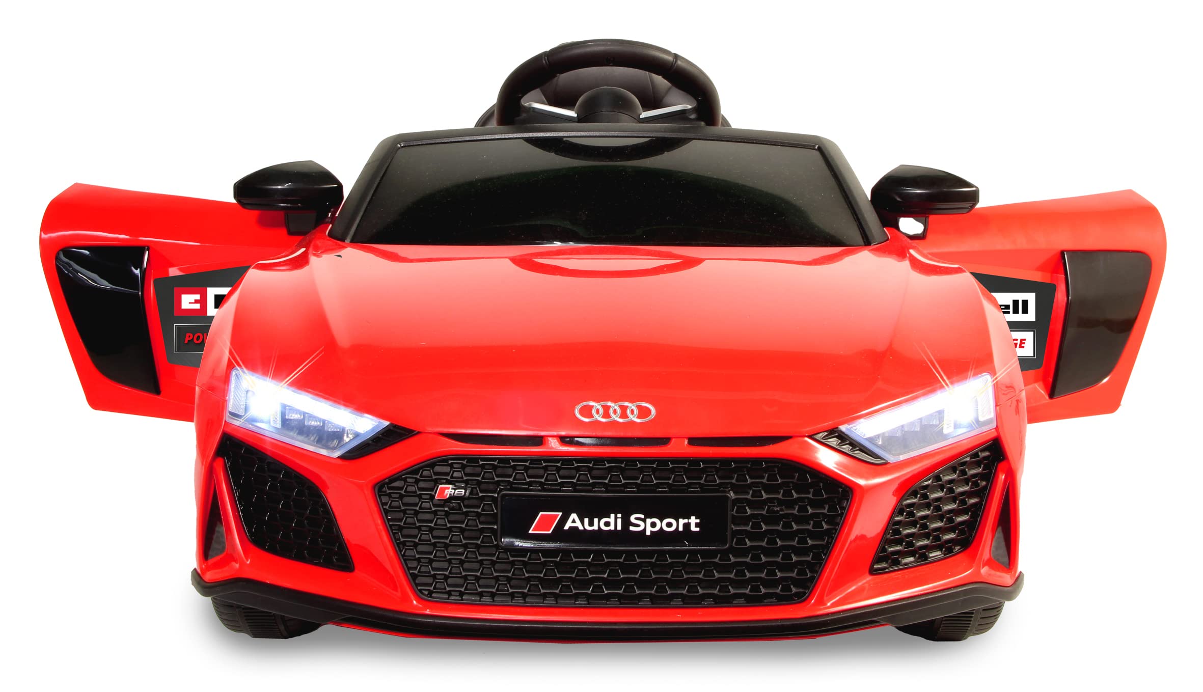 einhell-ride-on-audi-r8-spyder-18v-power-x-change-kinder-elektroauto-offiziell-l image 4