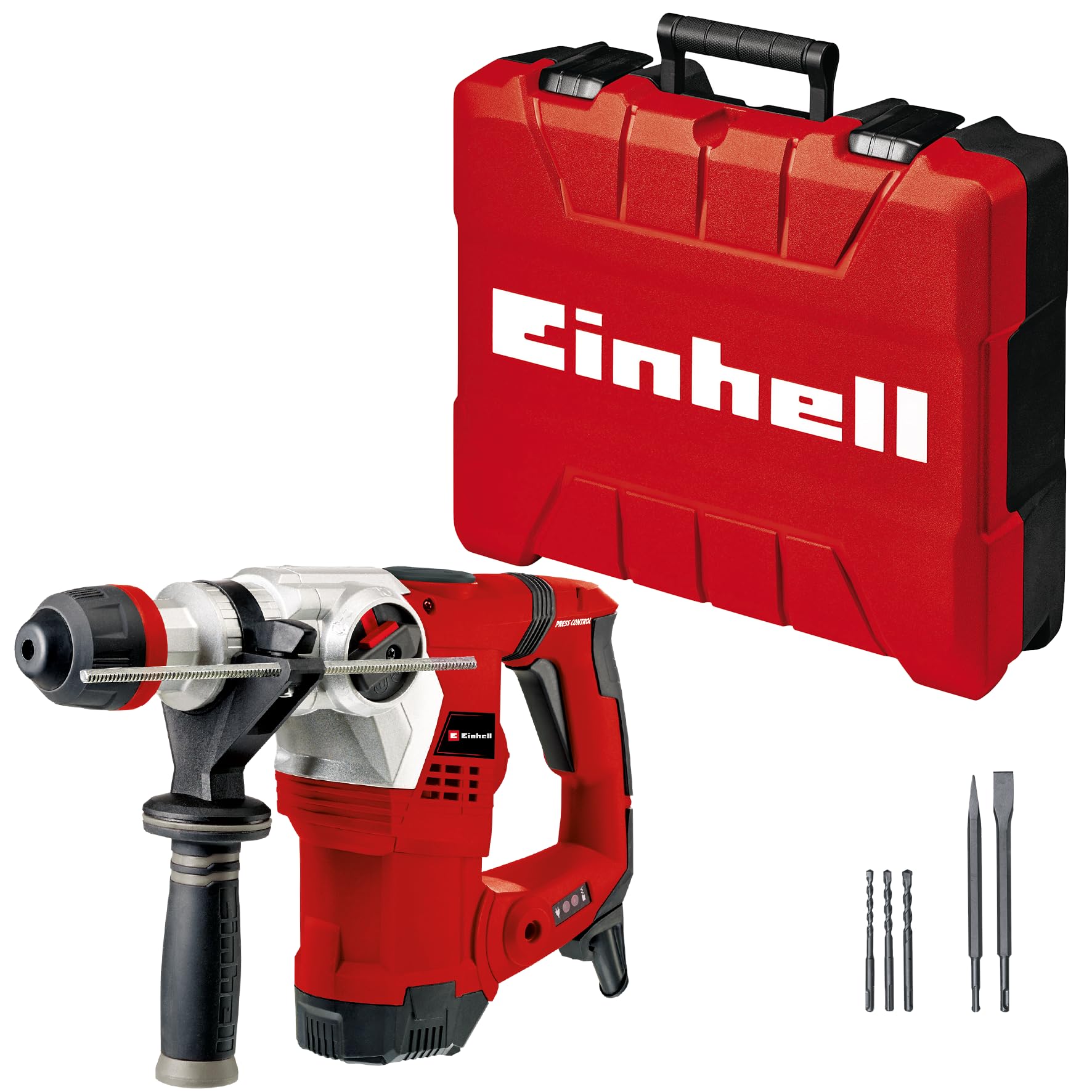 einhell-bohrhammer-te-rh-32-4f-kit-1250-w-5-joule-32-mm-bohrleistung-in-beton-sd image 1