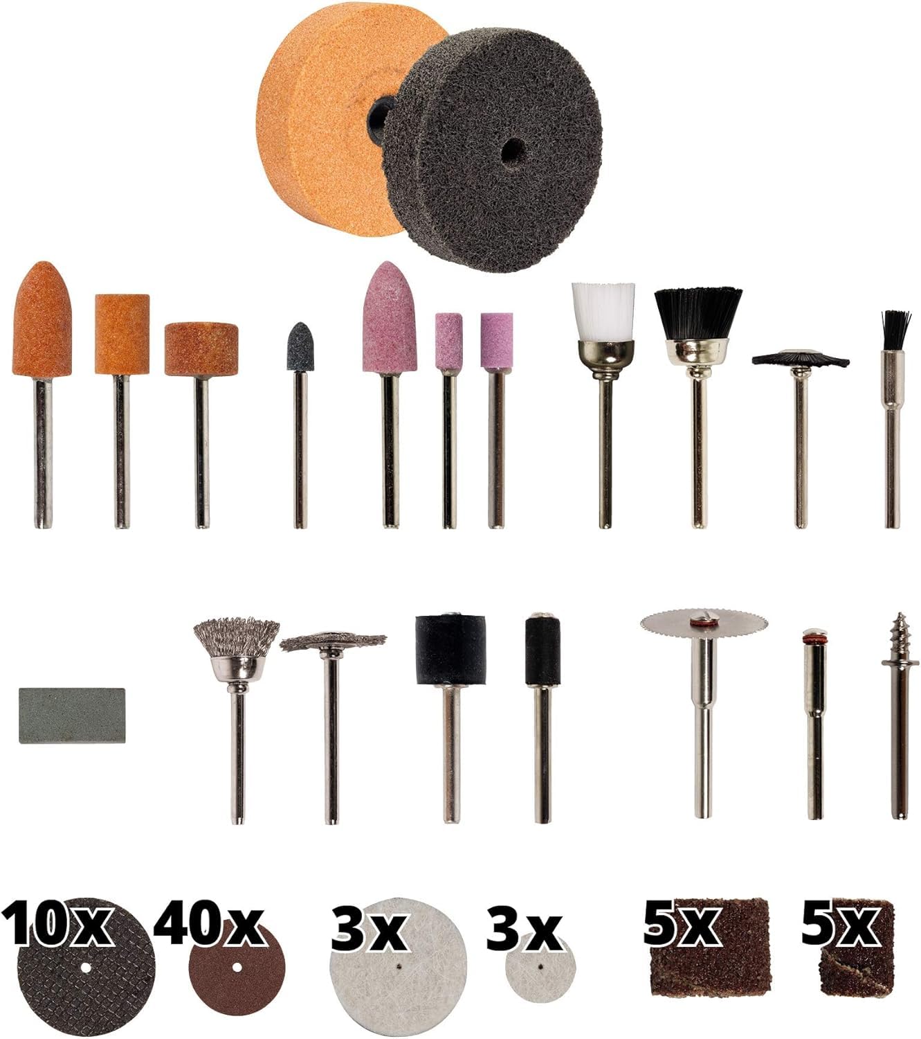 einhell-tc-xg-75-kit-doppelschleifer-150-w-75-mm-schleifscheiben-k120-k400-flexi image 2