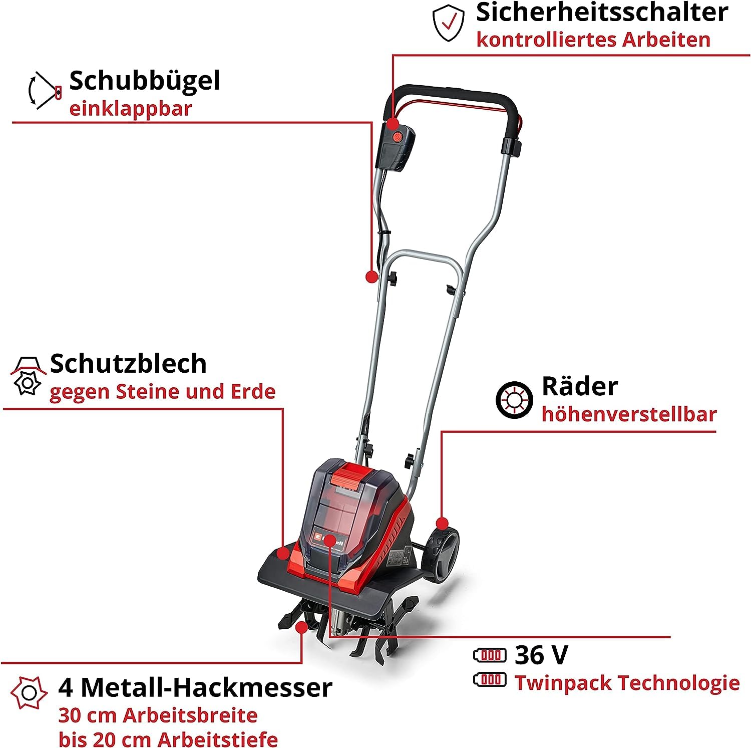 einhell-akku-bodenhacke-ge-cr-30-li-solo-power-x-change-36-v-2-18-v-klappbarer-f image 3