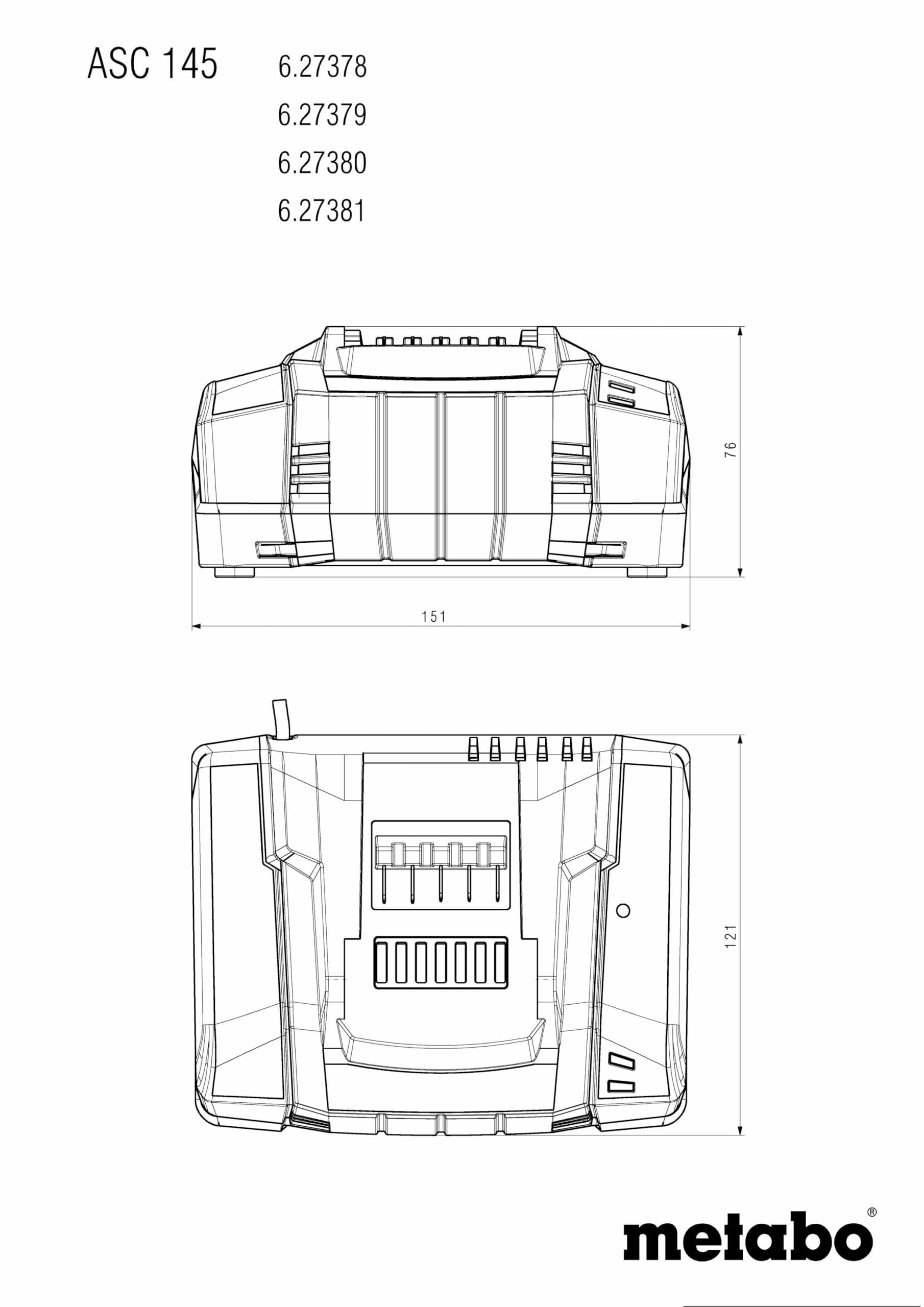 metabo-basis-set-2x-lihdx-4-0-ah-akku-18-v-tabless-asc-145-schnellladeger-t-cas- image 2