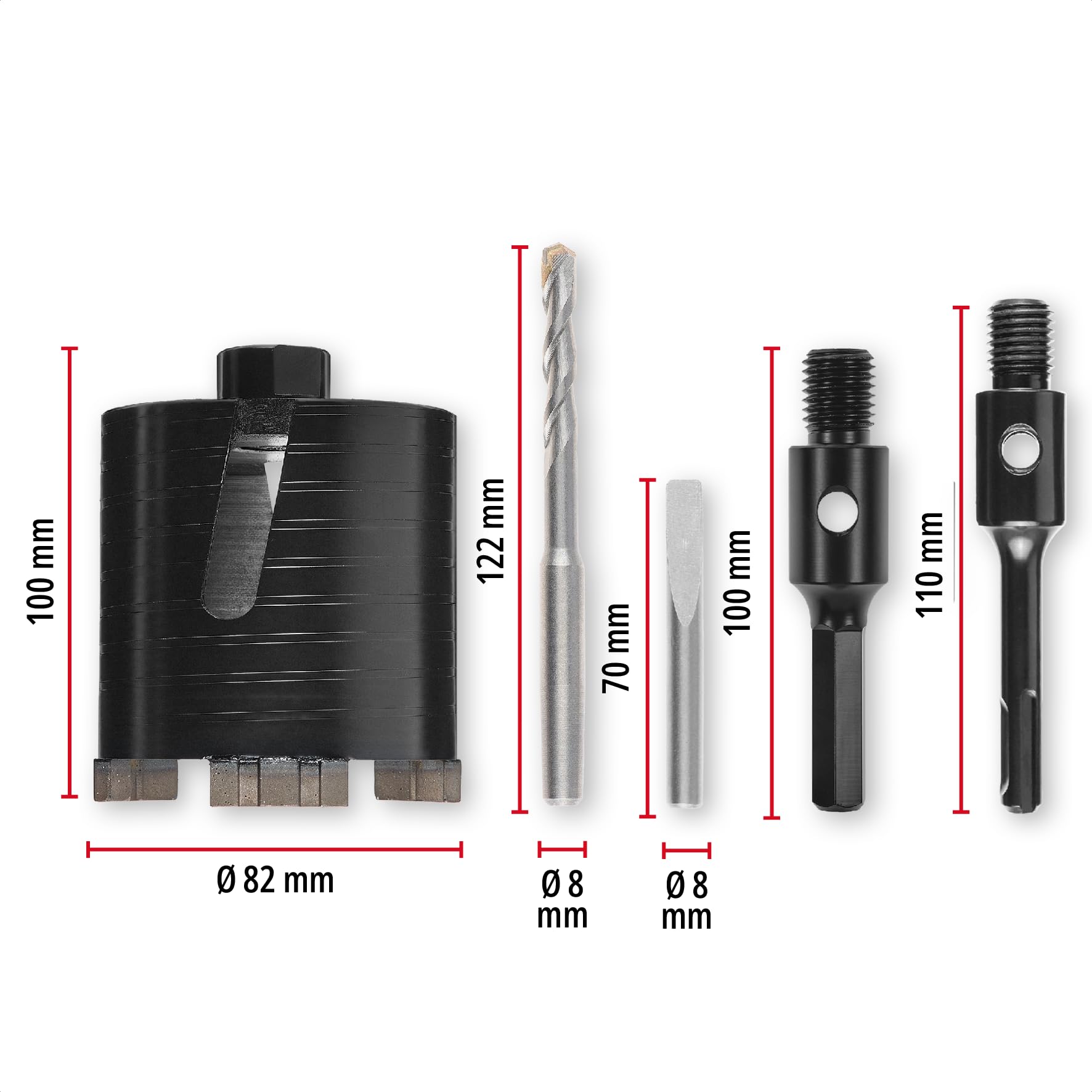 einhell-diamant-bohrkronen-set-82-mm-sds-plus-mit-diamantsegmenten-adaptern-und- image 8