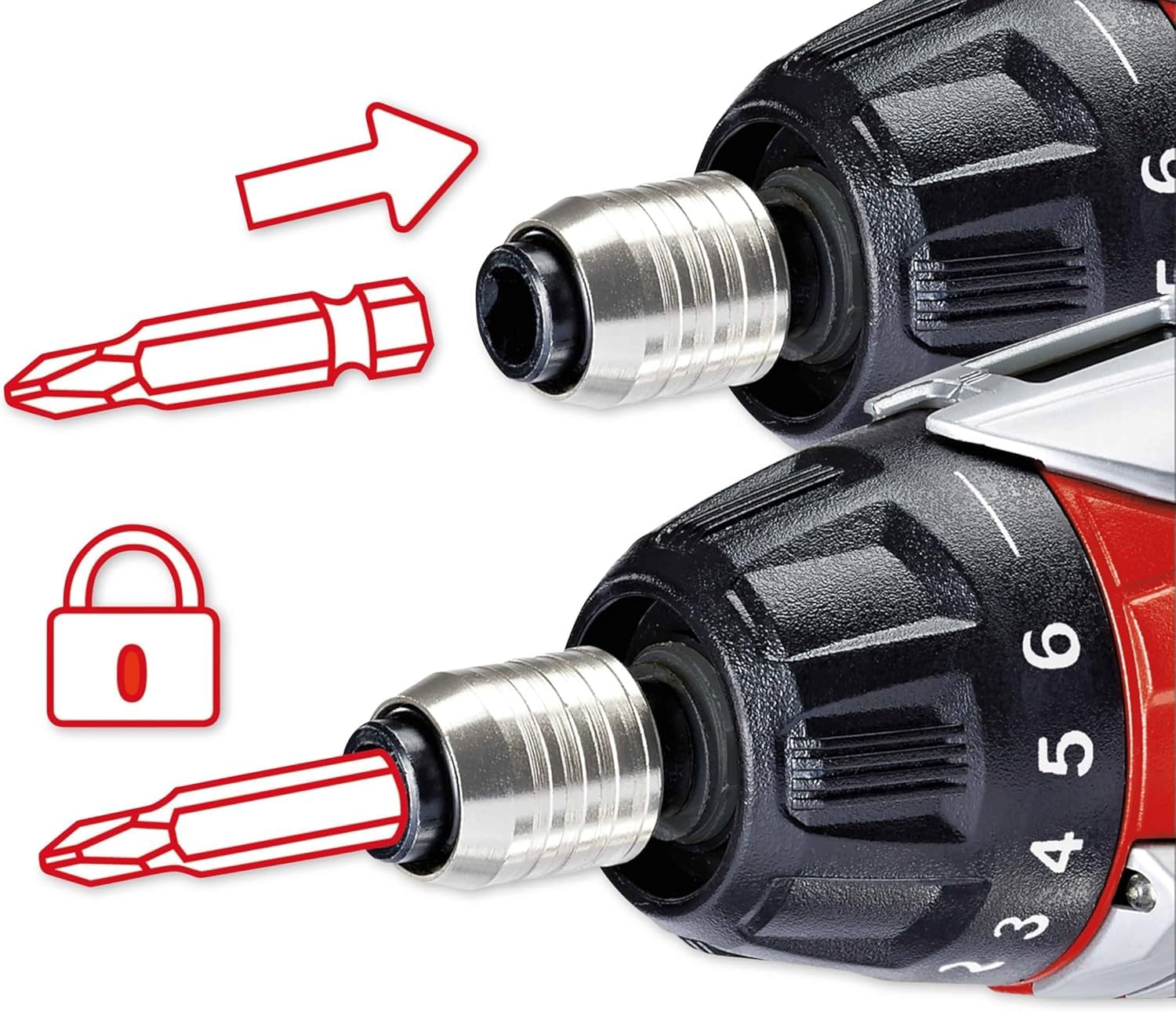 einhell-te-sd-3-6-li-akkuschrauber-set-3-6-v-1-5-ah-3-5-nm-flexibler-drehgriff-2 image 3