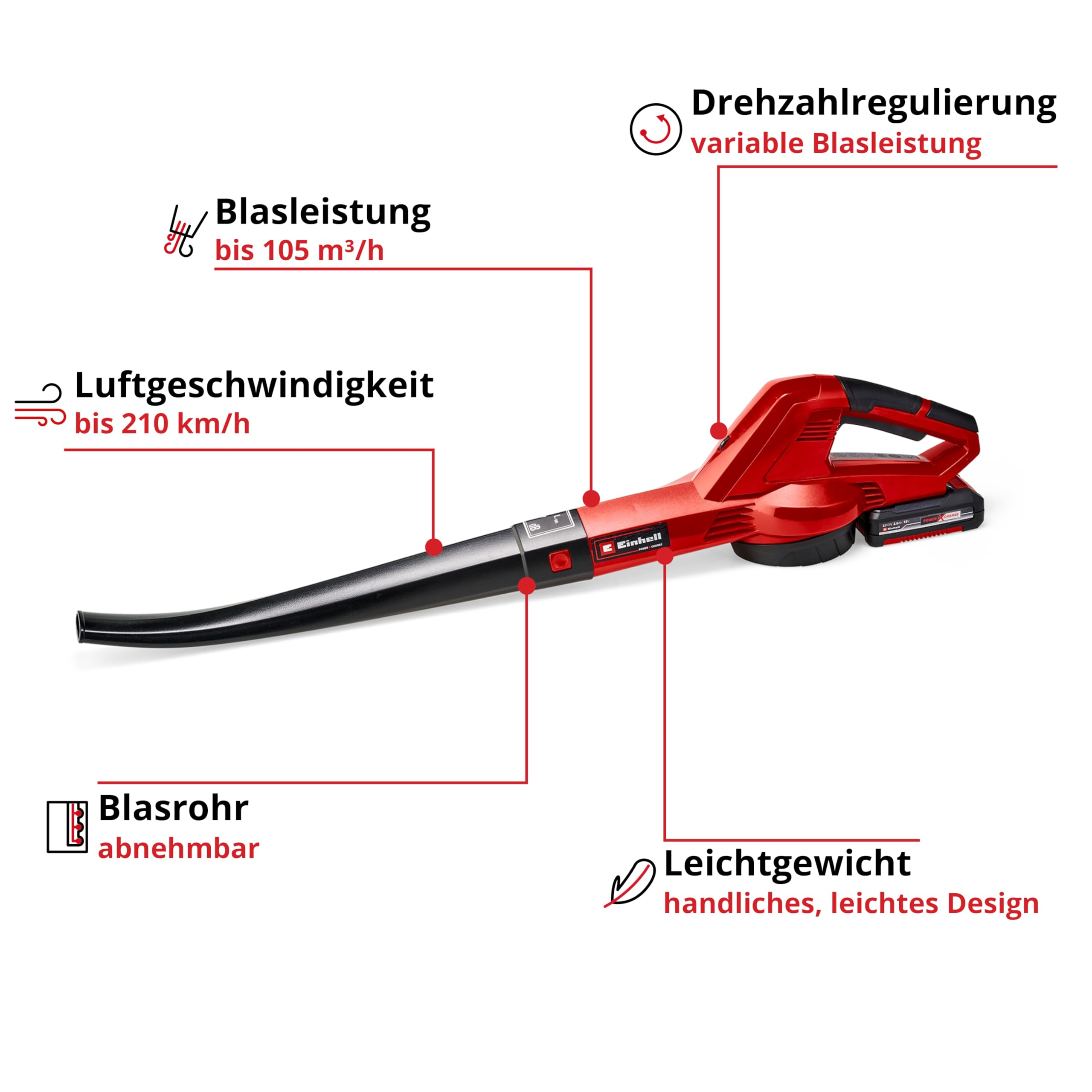einhell-gc-cl-18-li-e-kit-akku-laubbl-ser-power-x-change-18-v-210-km-h-luftgesch image 3
