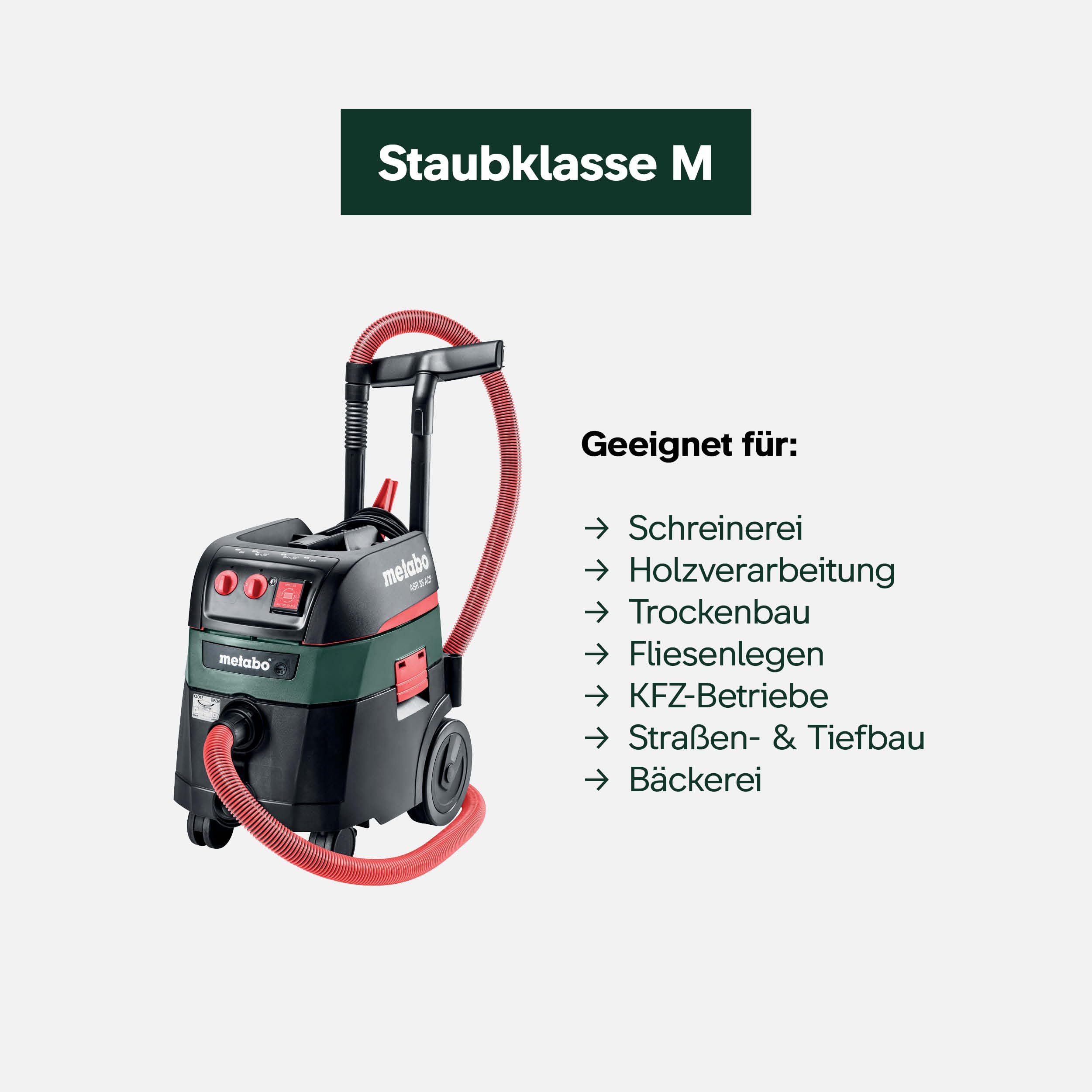 metabo-asr-35-m-acp-allessauger-nass-trockensauger-staubklasse-m-1400-w-autoclea image 7