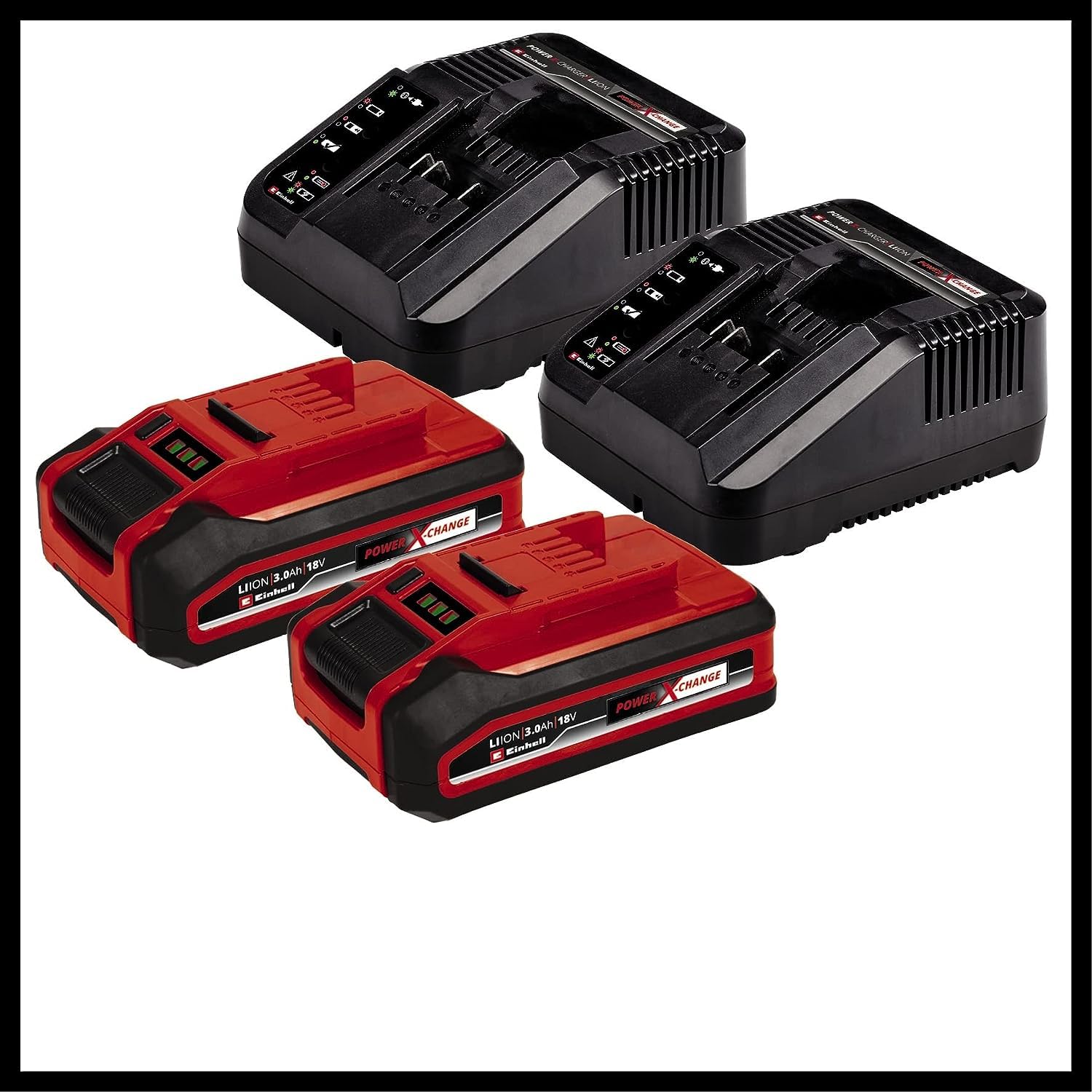 einhell-ge-cm-36-37-li-ge-cg-18-1-li-power-x-change-akku-rasenm-her-set-mit-akku image 3