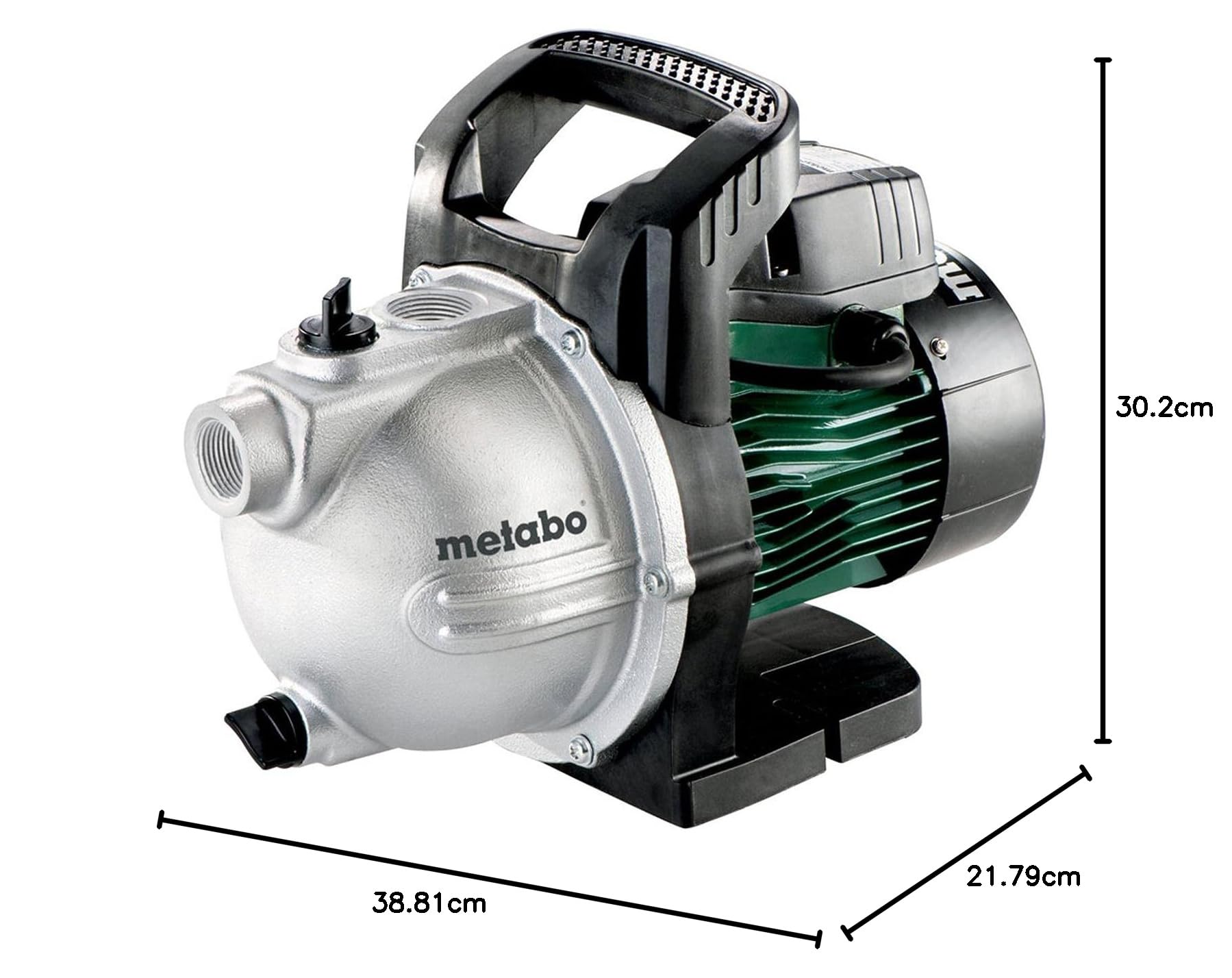 metabo-gartenpumpe-p-2000-g-600962000-450-w-bew-sserungspumpe-mit-2000-l-h-f-rde image 5