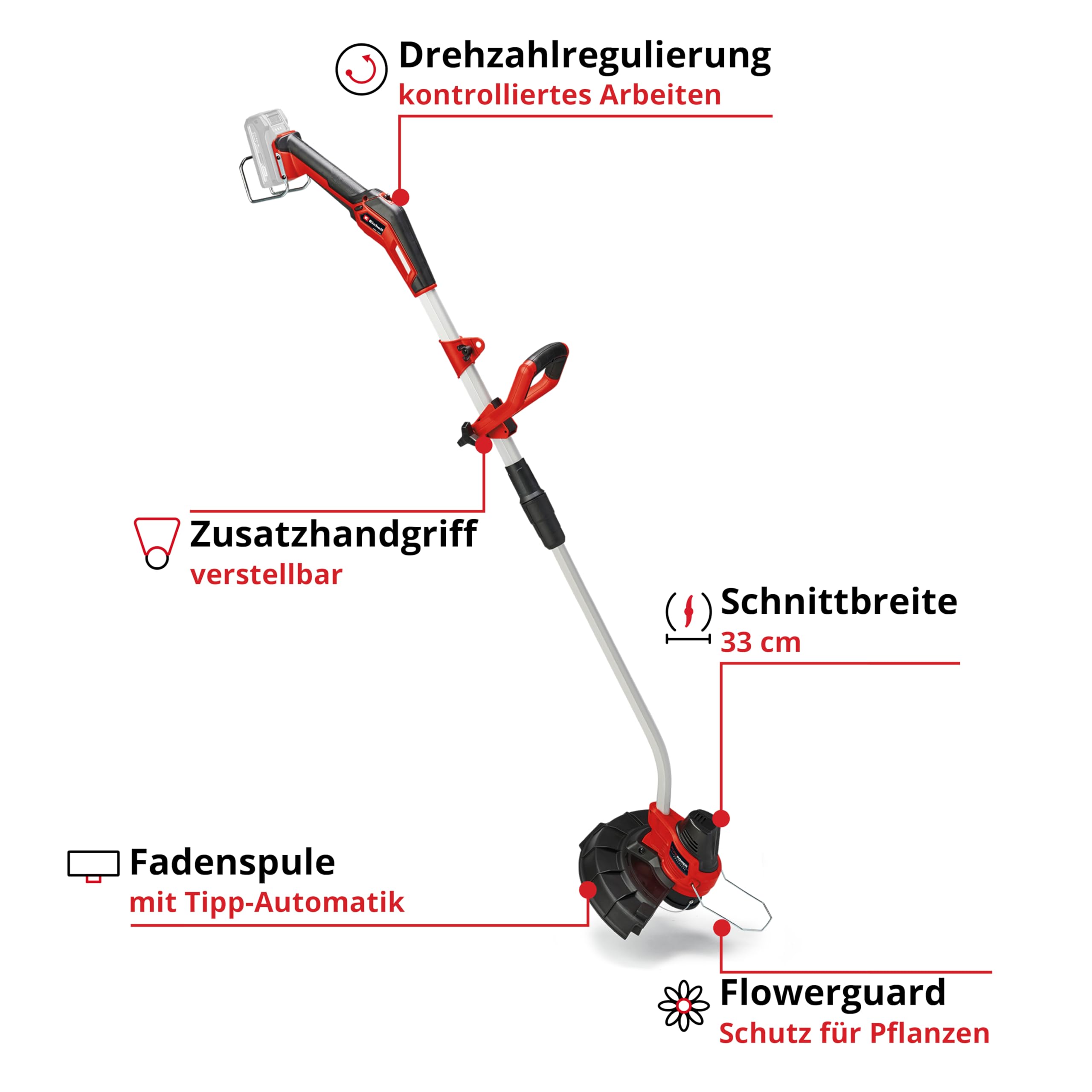 einhell-akku-rasentrimmer-ge-ct-18-33-li-e-solo-power-x-change-18-v-freischneide image 3
