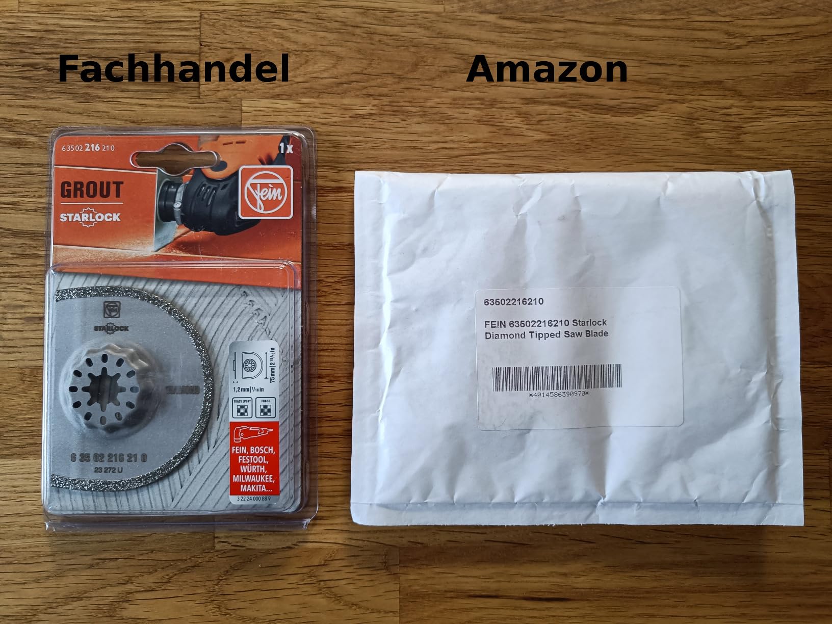 Trennt Epoxidfugen ohne Mühe