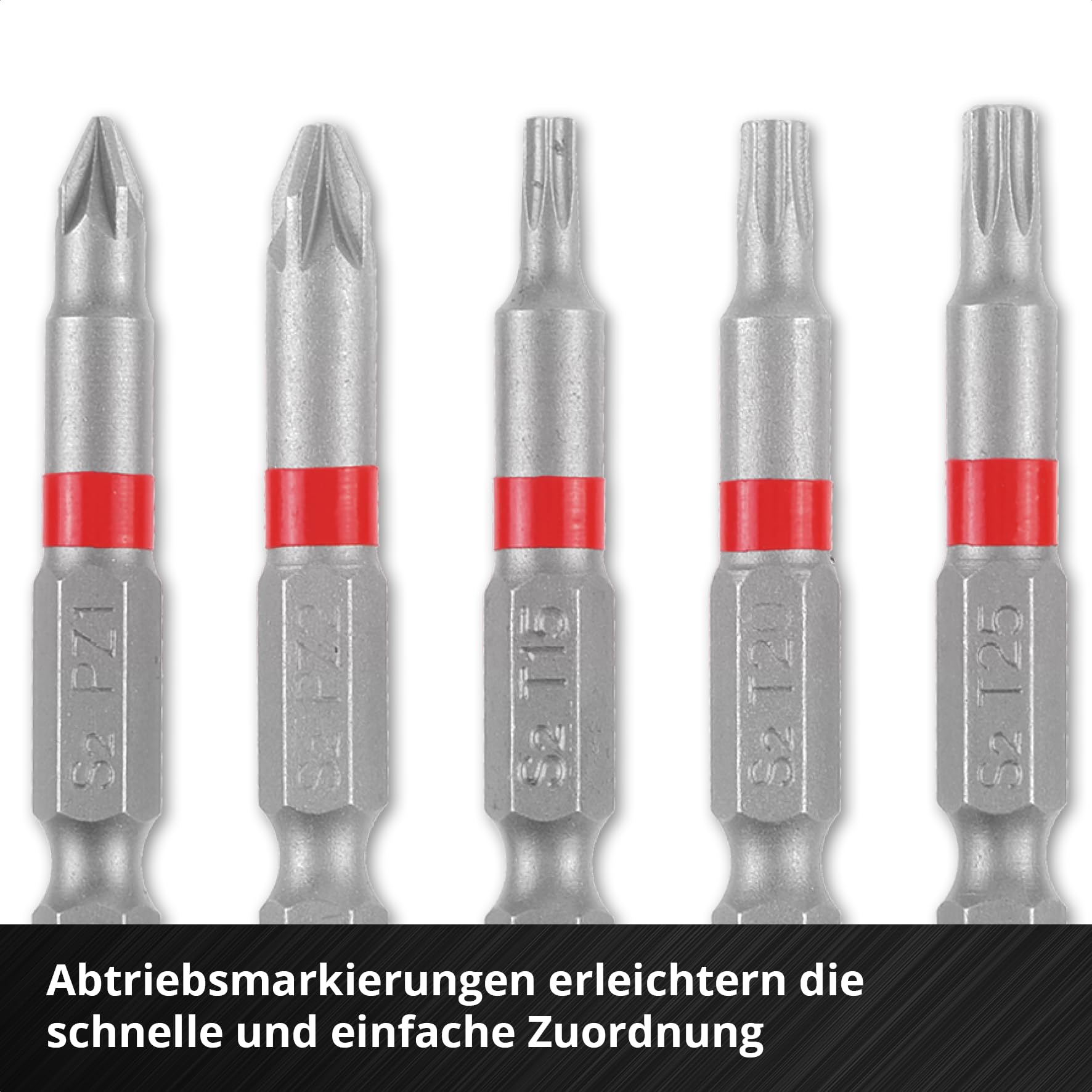 original-einhell-bit-set-10-tlg-50-mm-bits-ph-pz-t-h-aus-sandgestrahltem-s2-stah image 3