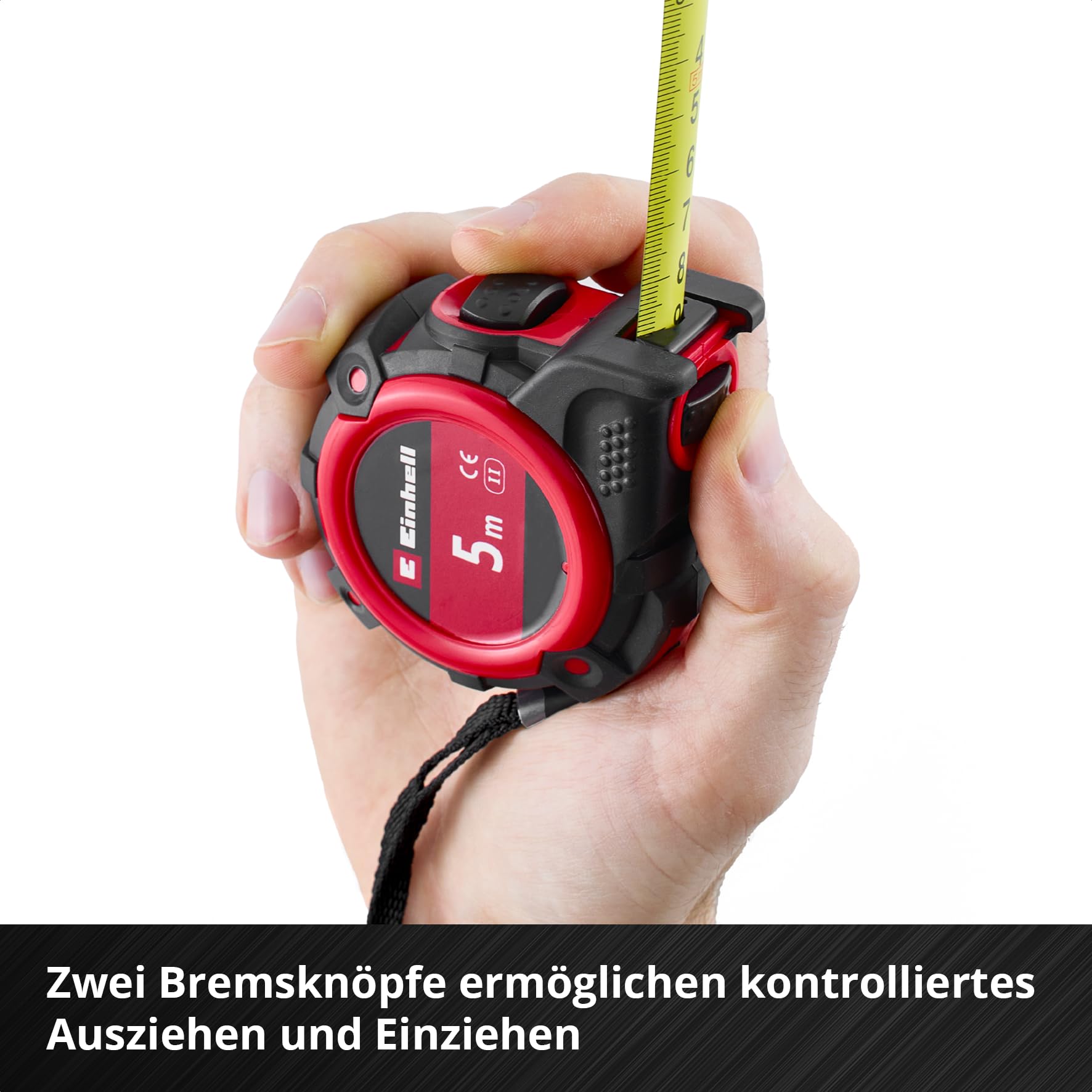 original-einhell-bandma-5-m-autolock-nylonbeschichtung-magnet-endhaken-doppelsei image 4