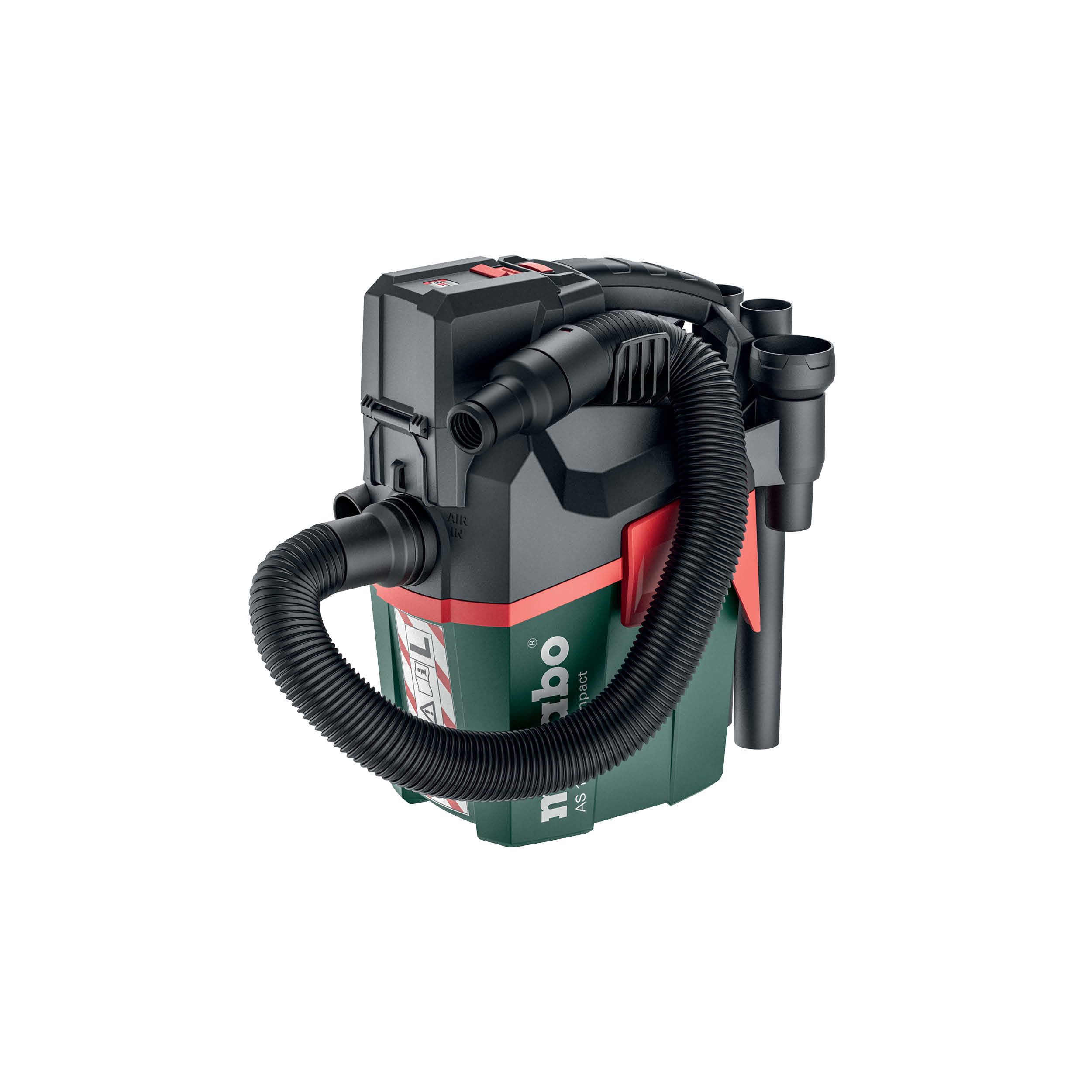 metabo-akku-sauger-as-18-l-pc-compact-18-v-industrie-nass-trockensauger-staubkla image 1