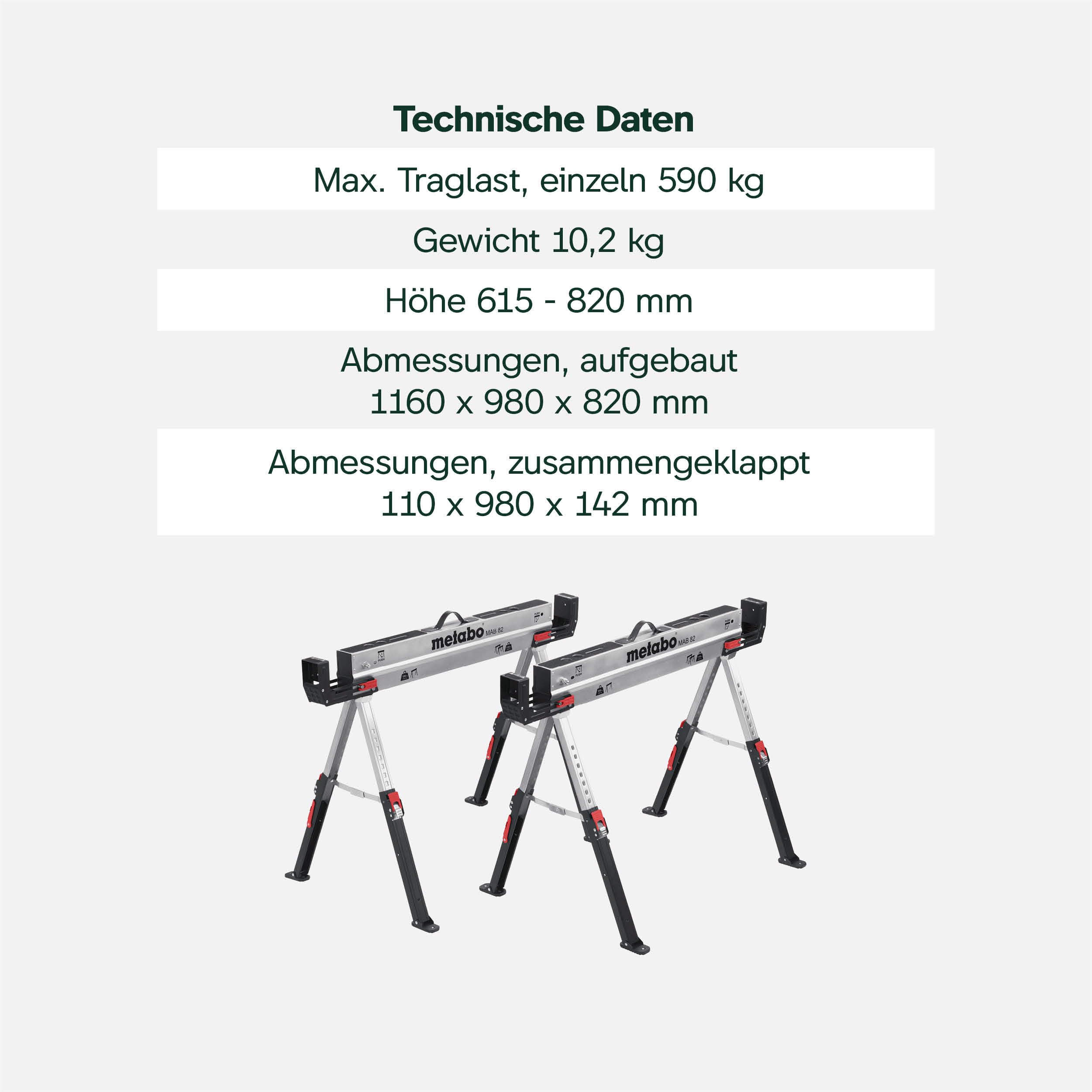 metabo-mab-82-2-arbeitsbock-set-2er-set-stahl-klappb-cke-h-henverstellbar-pulver image 3