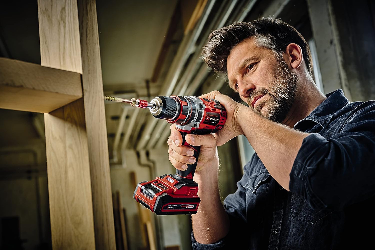einhell-tp-cd-18-50-li-i-bl-kit-akku-schlagbohrschrauber-professional-power-x-ch image 4