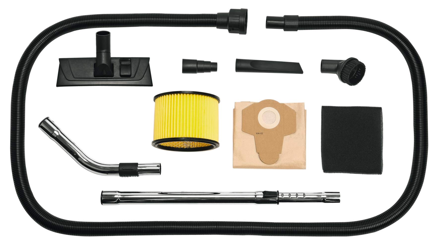 einhell-nass-trockensauger-te-vc-2340-sa-1-200-w-40-l-edelstahlbeh-lter-blasfunk image 2