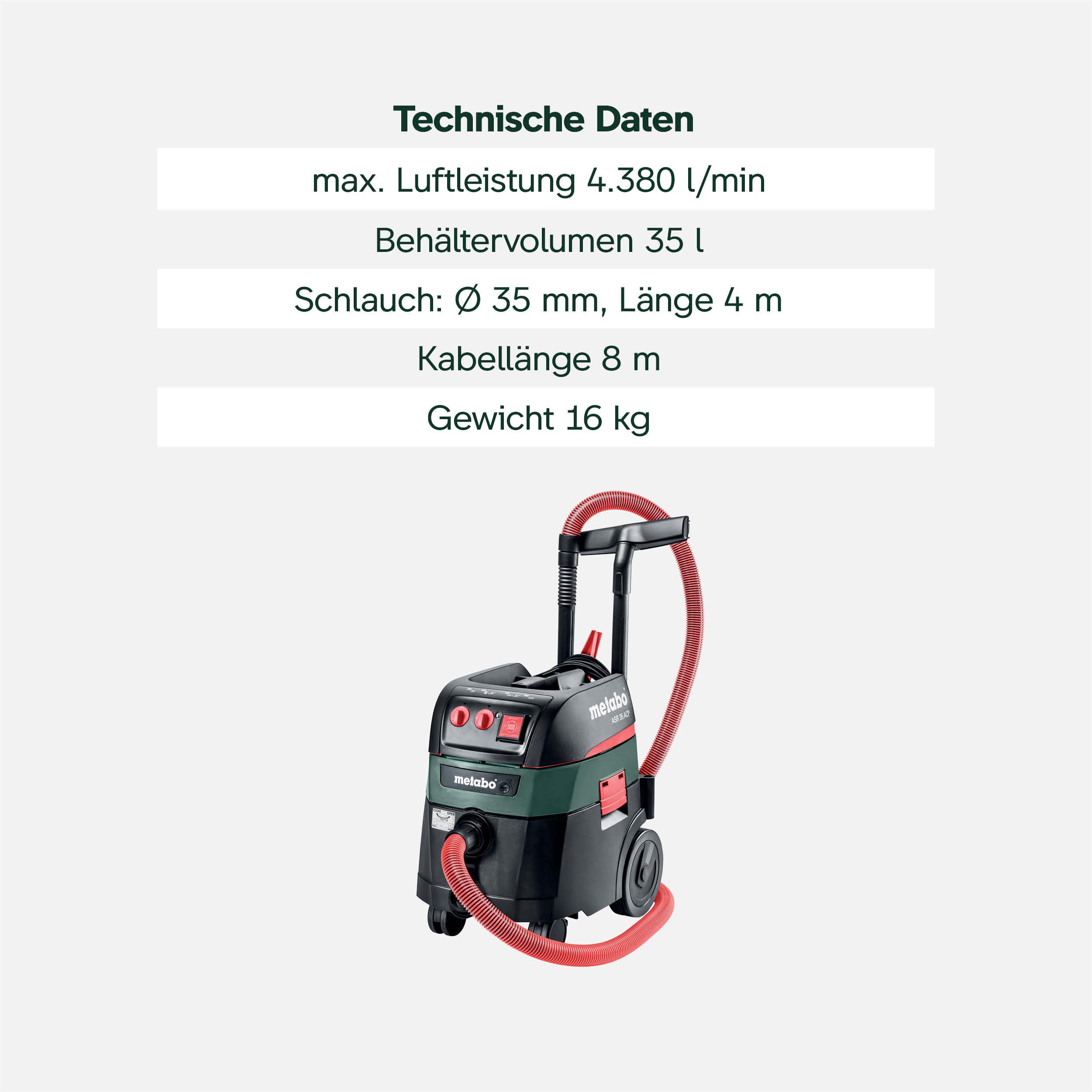 metabo-asr-35-m-acp-allessauger-nass-trockensauger-staubklasse-m-1400-w-autoclea image 4