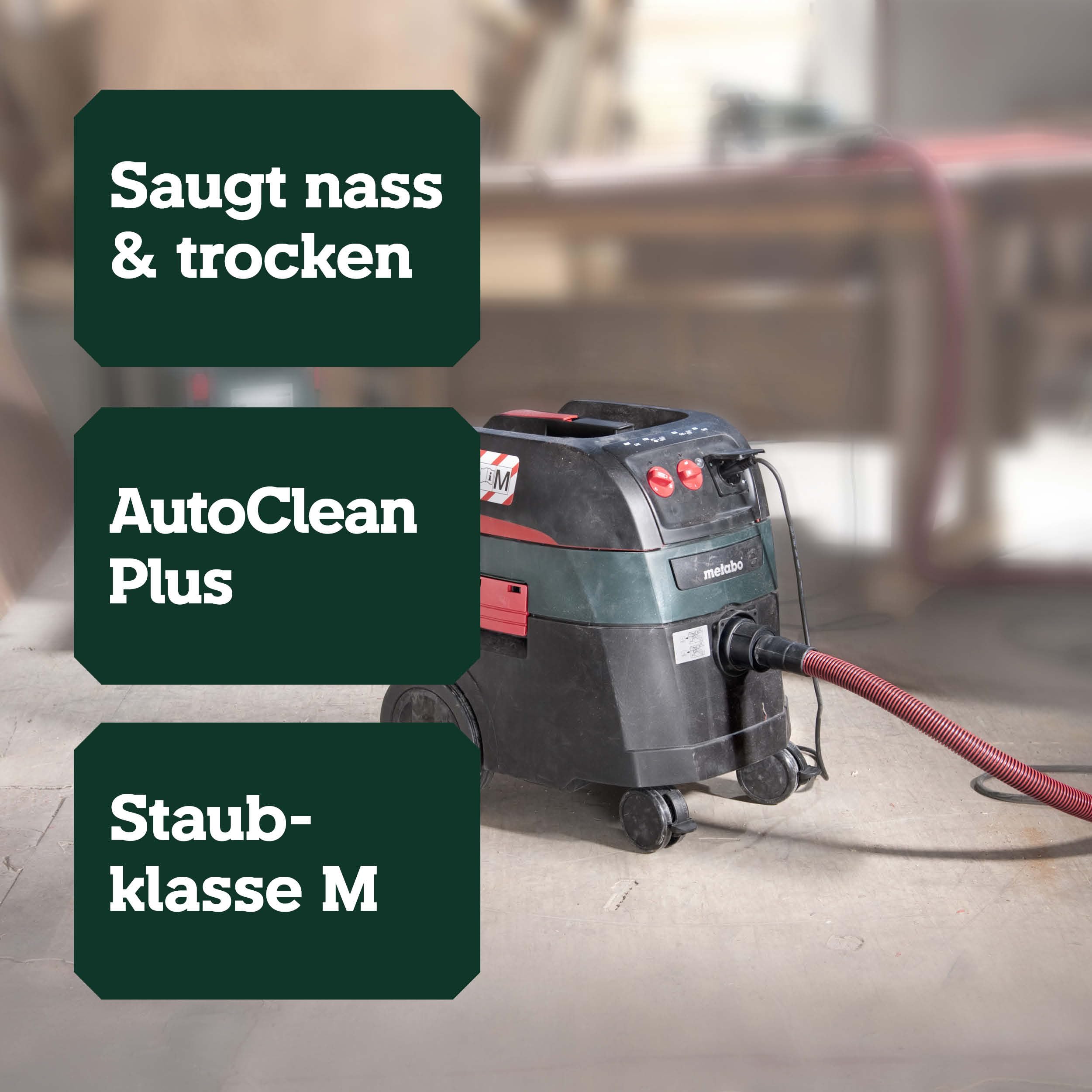 metabo-asr-35-m-acp-allessauger-nass-trockensauger-staubklasse-m-1400-w-autoclea image 3