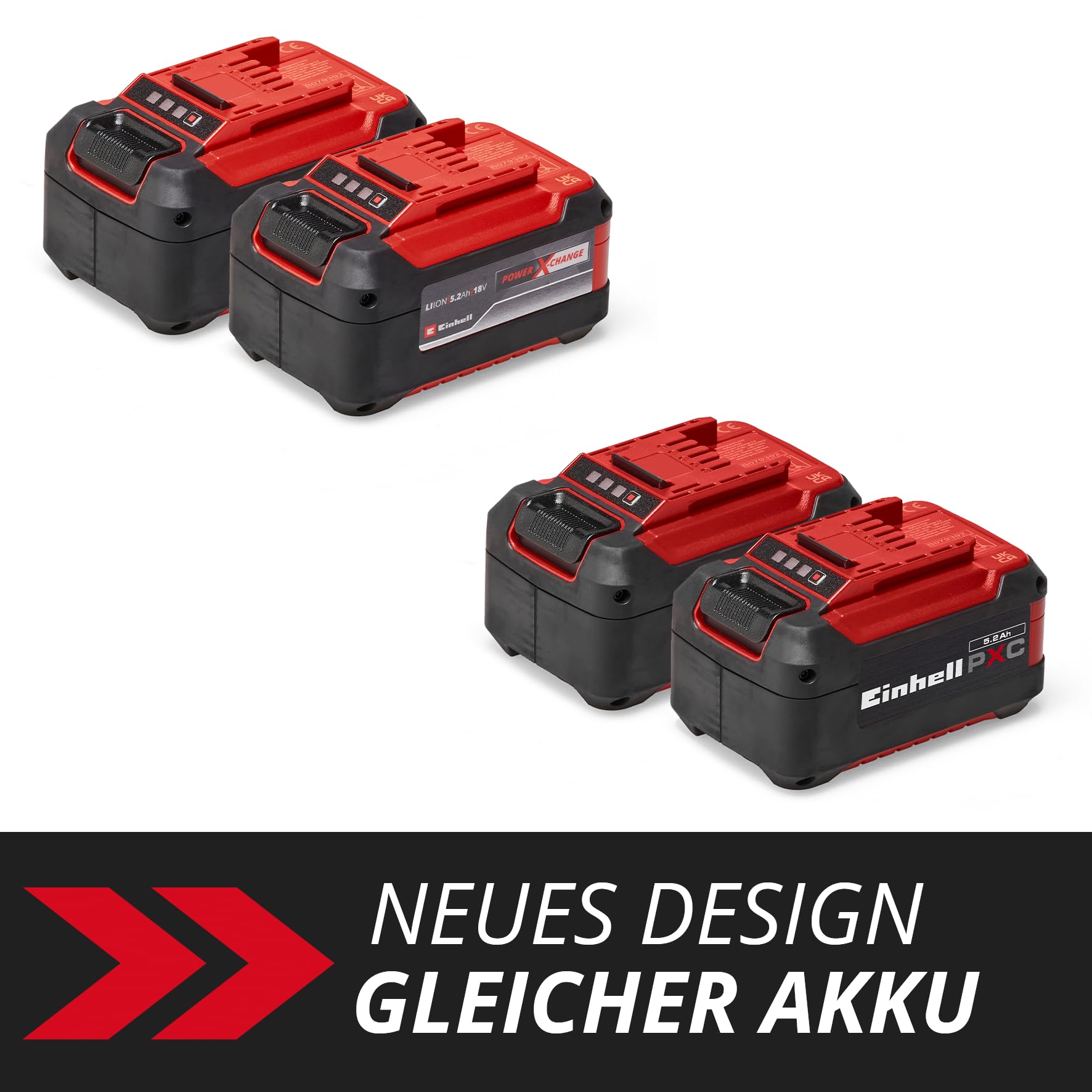 einhell-akku-pxc-twinpack-5-2-ah-power-x-change-2-18-v-li-ion-akkus-mit-twin-pac image 2