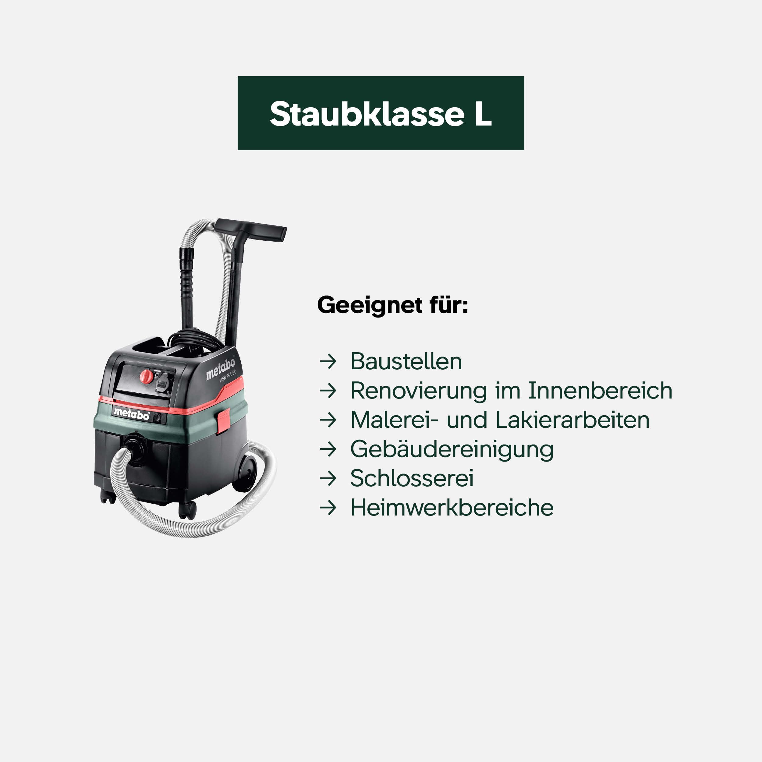 metabo-asr-25-l-sc-allessauger-nass-trockensauger-staubklasse-l-mit-selfclean-fi image 7