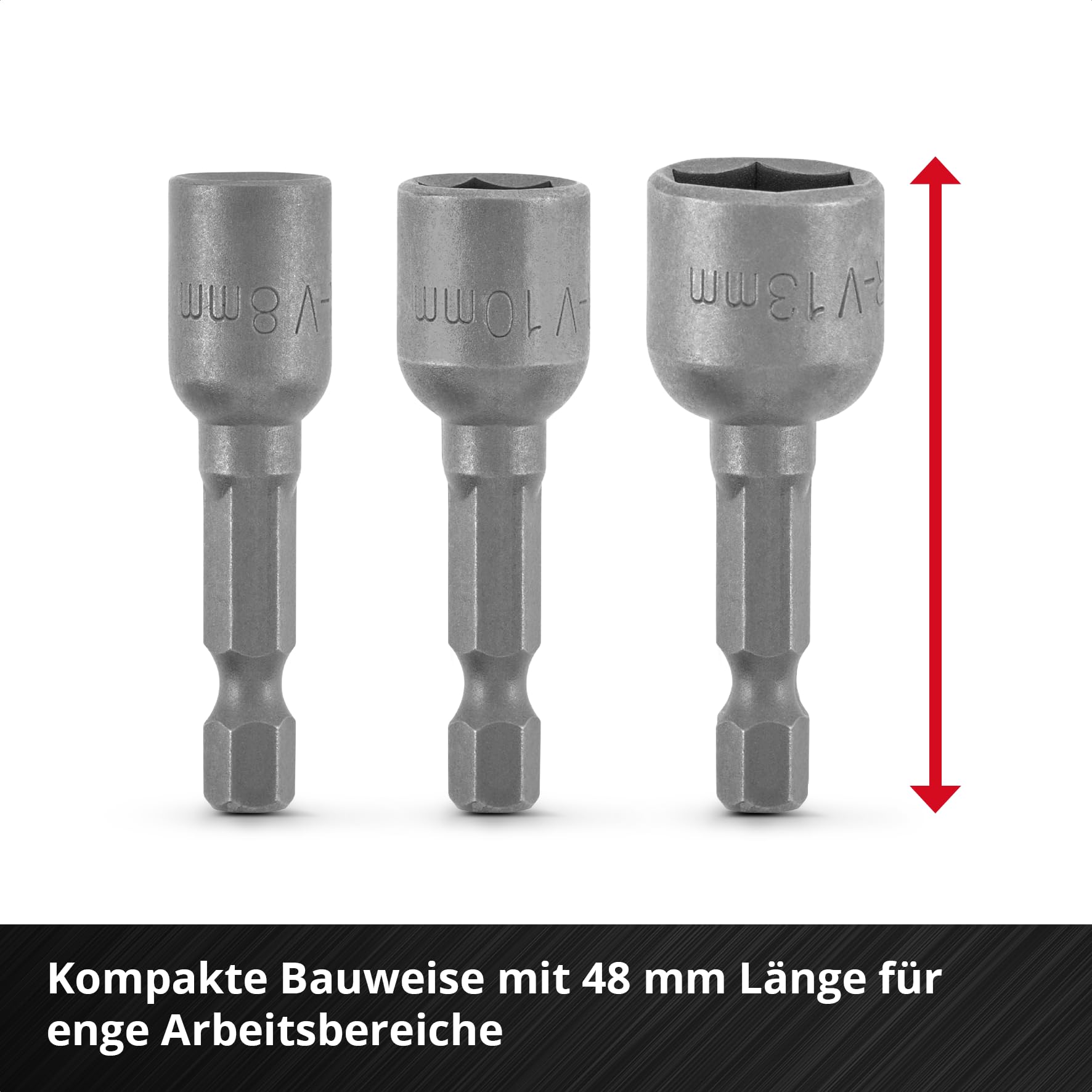 einhell-sechskant-steckschl-ssel-set-3-tlg-8-13-mm-magnetaufnahme-chrom-vanadium image 5