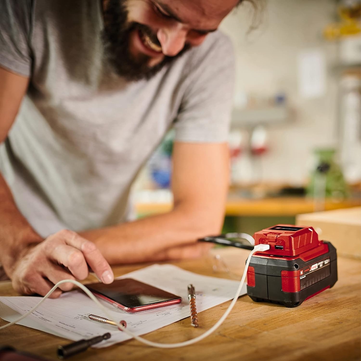 einhell-usb-akku-adapter-tc-cp-18-li-usb-solo-power-x-change-f-r-18-v-pxc-akkus- image 3