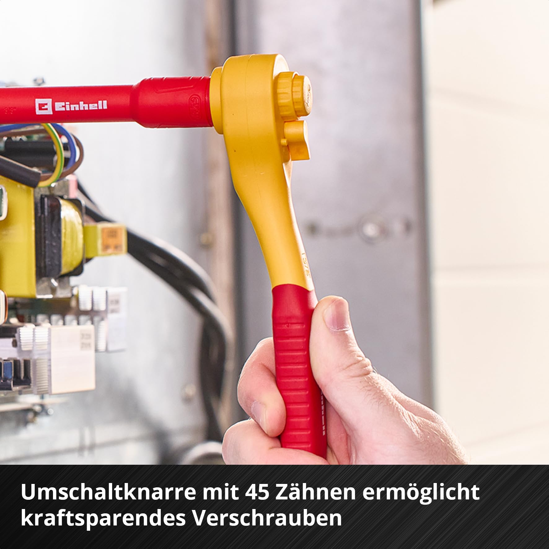 einhell-e-case-24-teiliger-vde-elektriker-werkzeugkoffer-iec-60900-gepr-fte-isol image 6