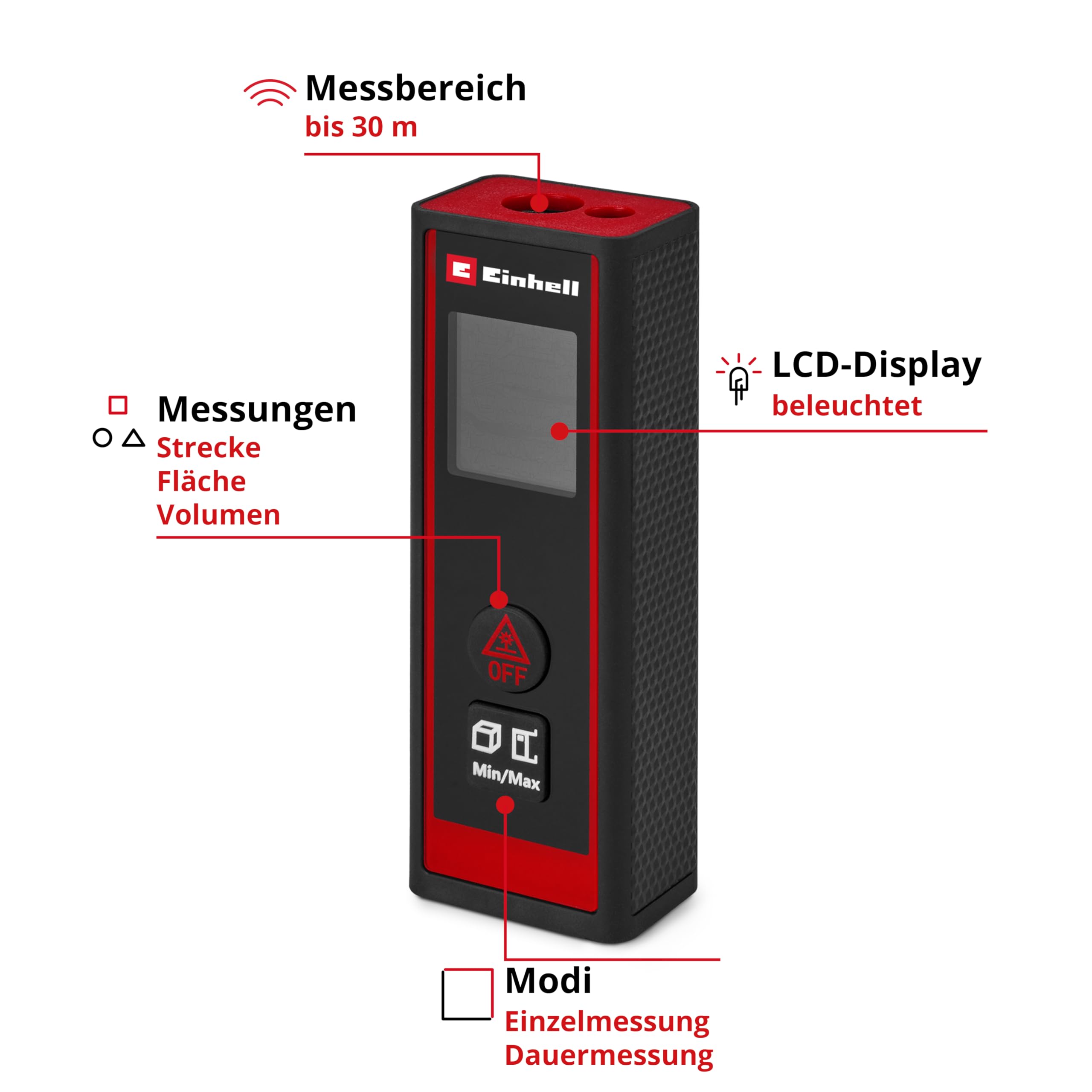 einhell-laser-entfernungsmesser-tc-ld-30-r-30-m-laser-distanzmesser-mit-lcd-disp image 2