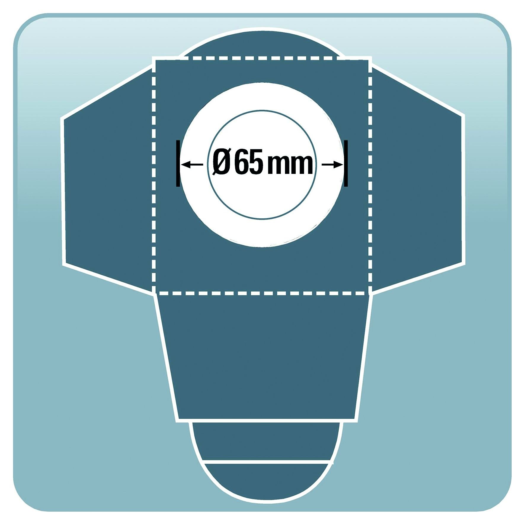original-einhell-schmutzfangsack-25-l-5-st-ck-filterpapier-passend-f-r-einhell-n image 2