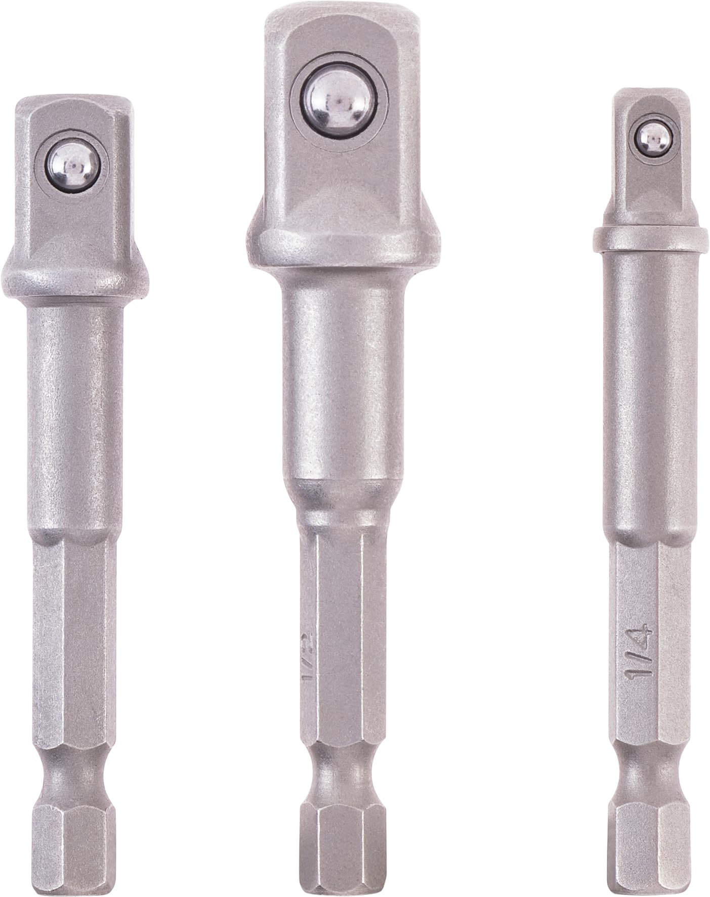 einhell-adapter-set-3-tlg-65-72-mm-1-4-3-8-und-1-2-chrom-vanadium-e-6-3-schaft image 1