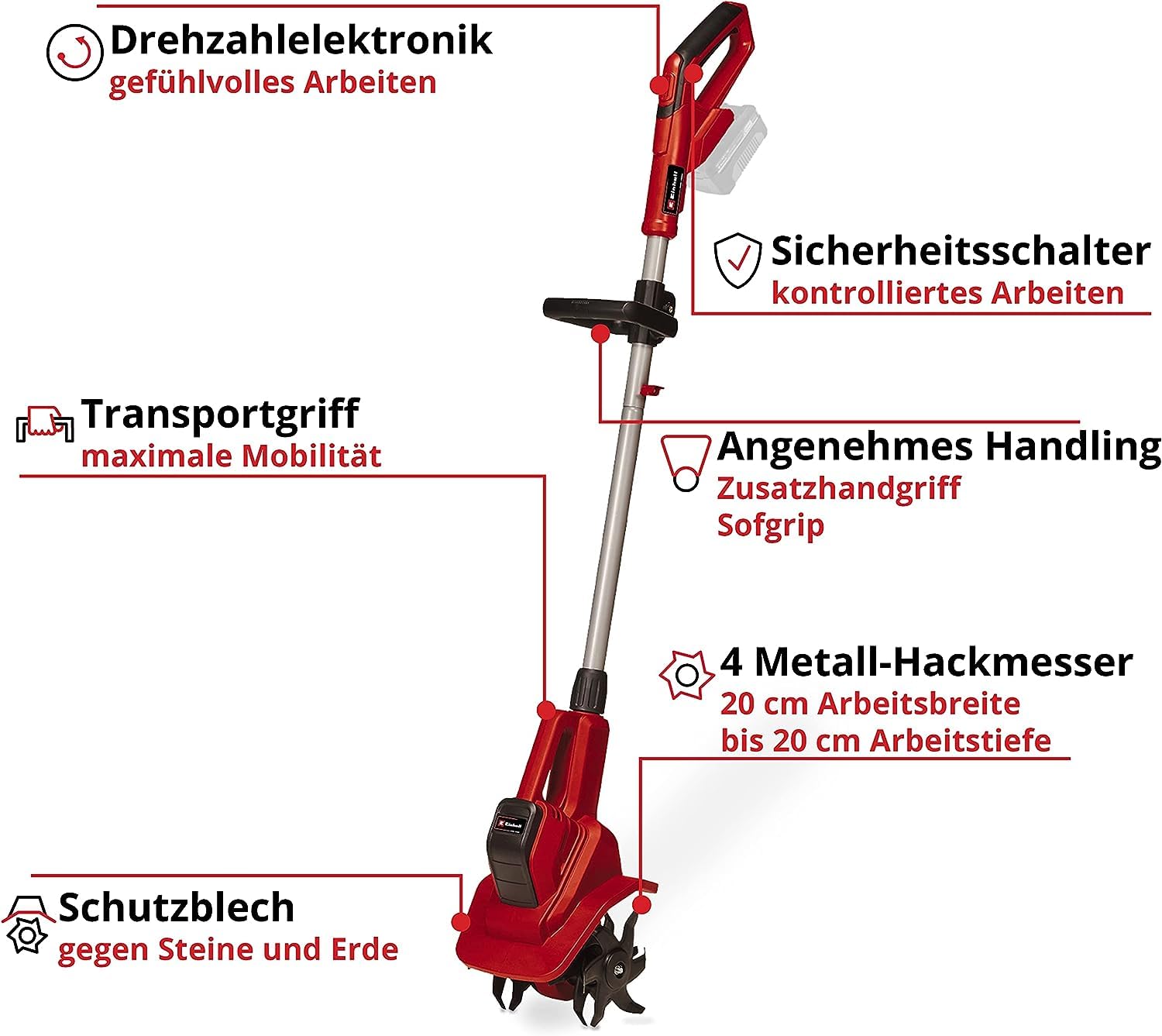 einhell-akku-bodenhacke-ge-cr-18-20-li-e-solo-power-x-change-18-v-20-cm-arbeitsb image 3