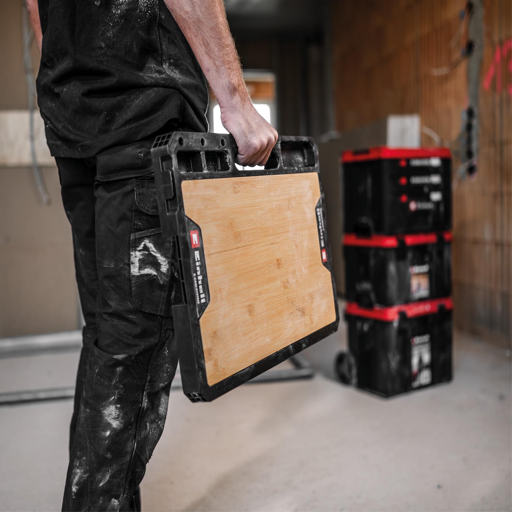 original-einhell-e-case-arbeitsplatte-mobile-bambus-werkbank-50-x-36-cm-max-84-k image 5