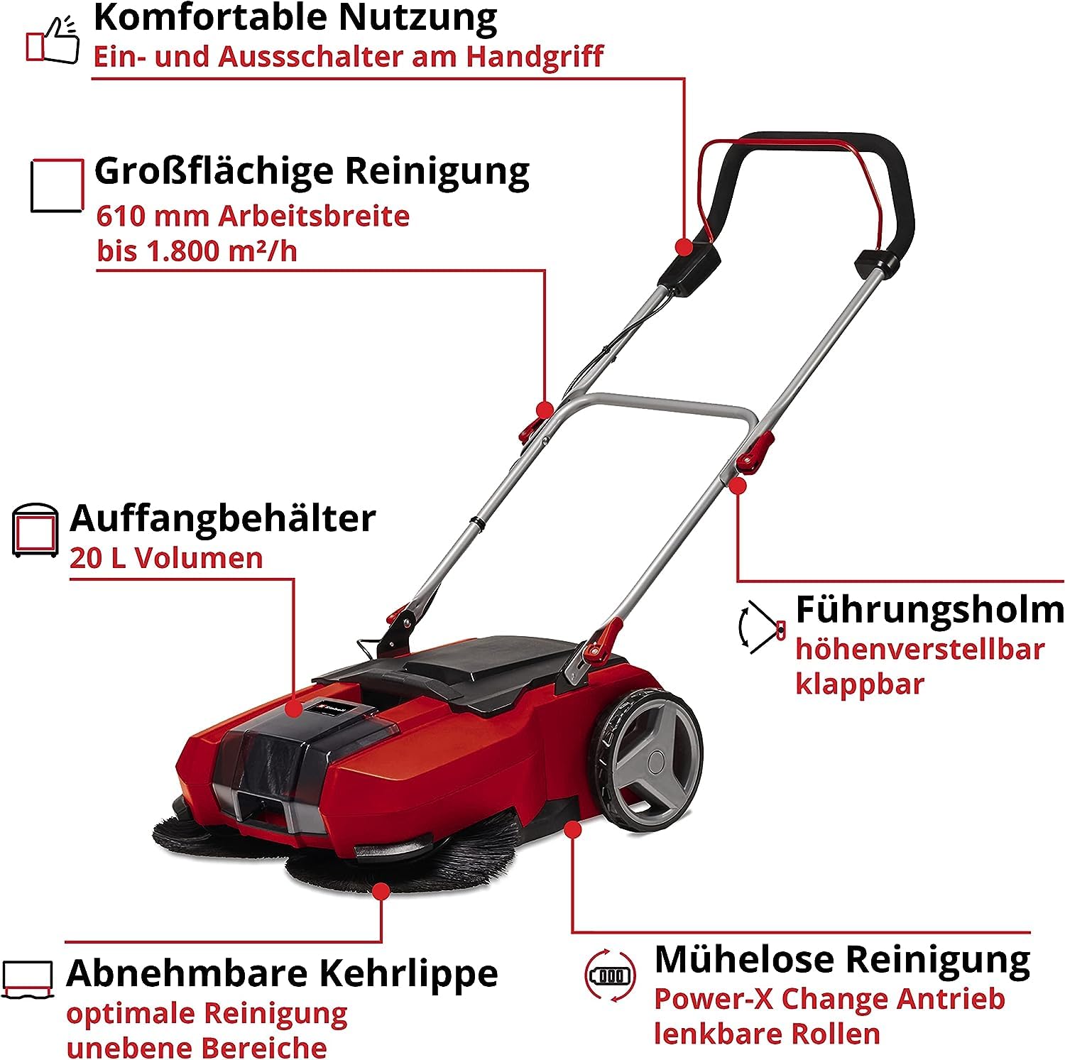 einhell-akku-kehrmaschine-te-sw-18-610-li-solo-power-x-change-18-v-61-cm-kehrbre image 4