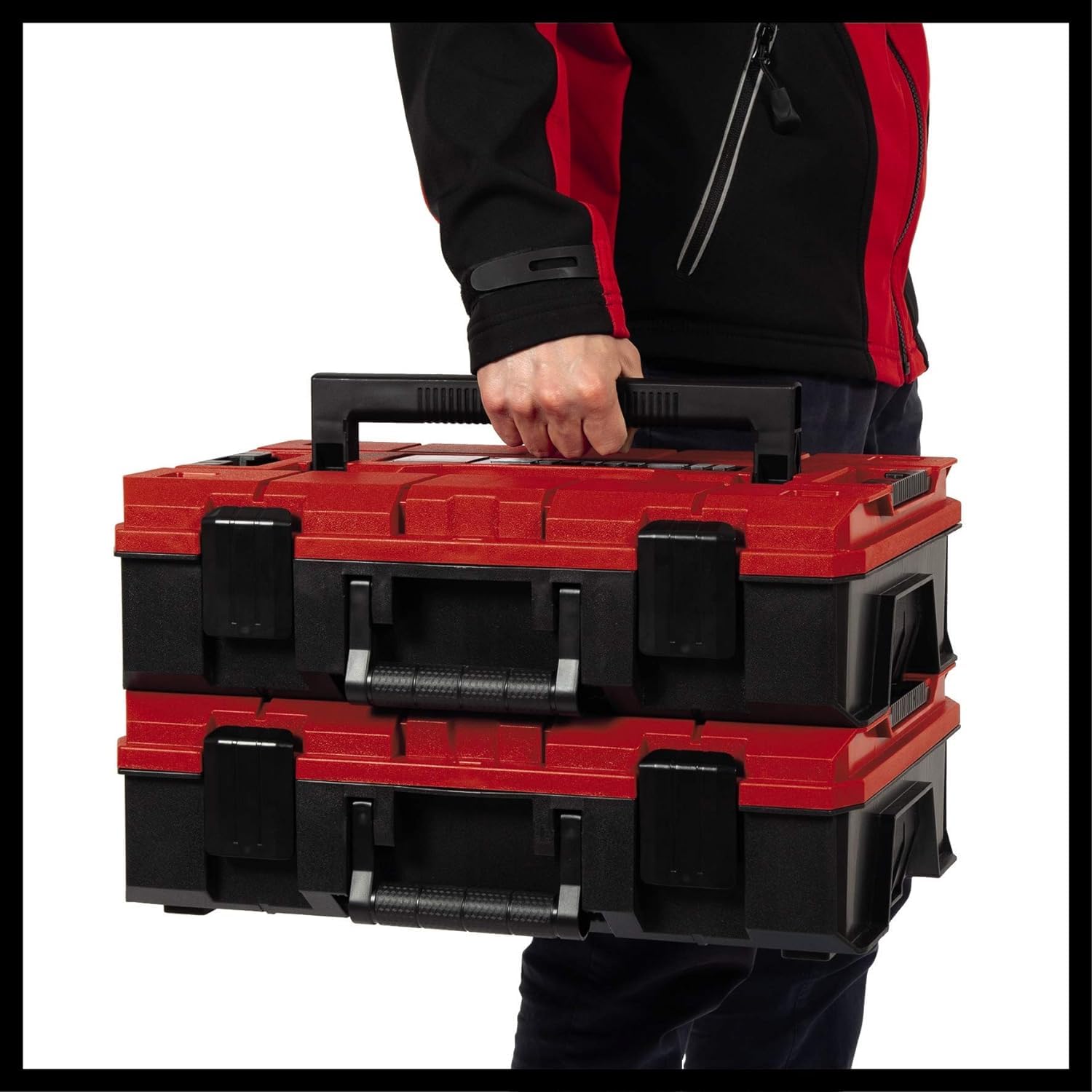 einhell-systemkoffer-e-case-s-f-stapelbarer-werkzeugkoffer-44x32x13-cm-spritzwas image 7