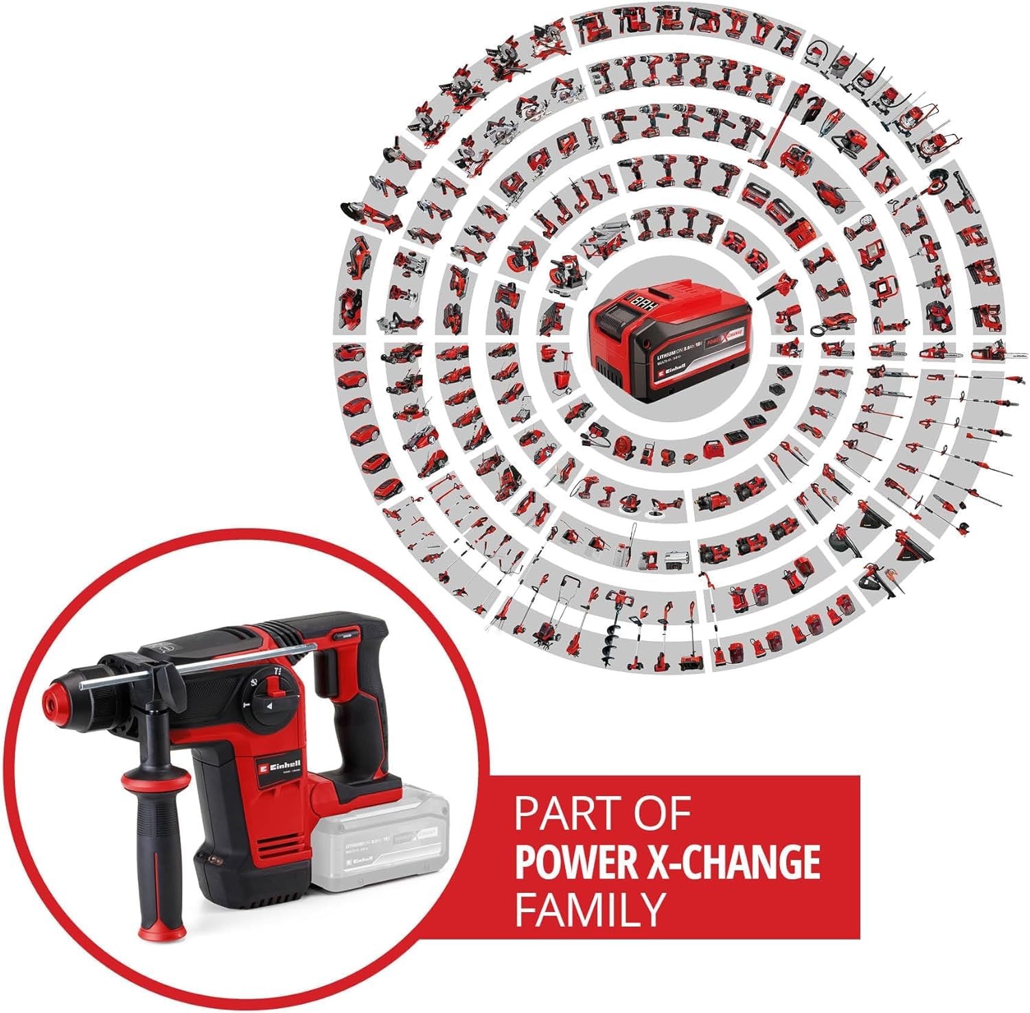 einhell-tp-hd-18-26-li-bl-solo-akku-bohrhammer-power-x-change-18-v-brushless-2-6 image 2