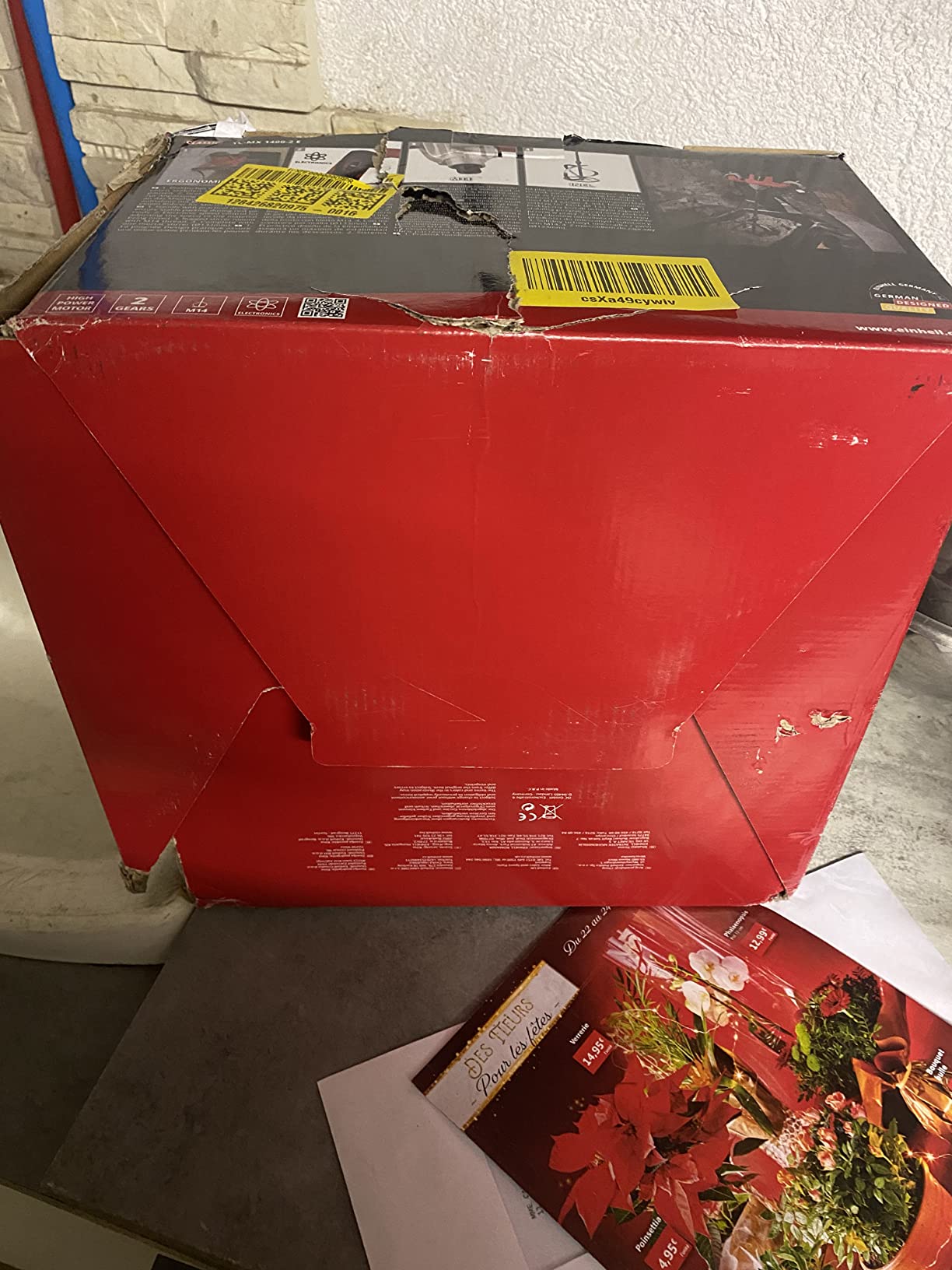 Starker Helfer beim Bauen