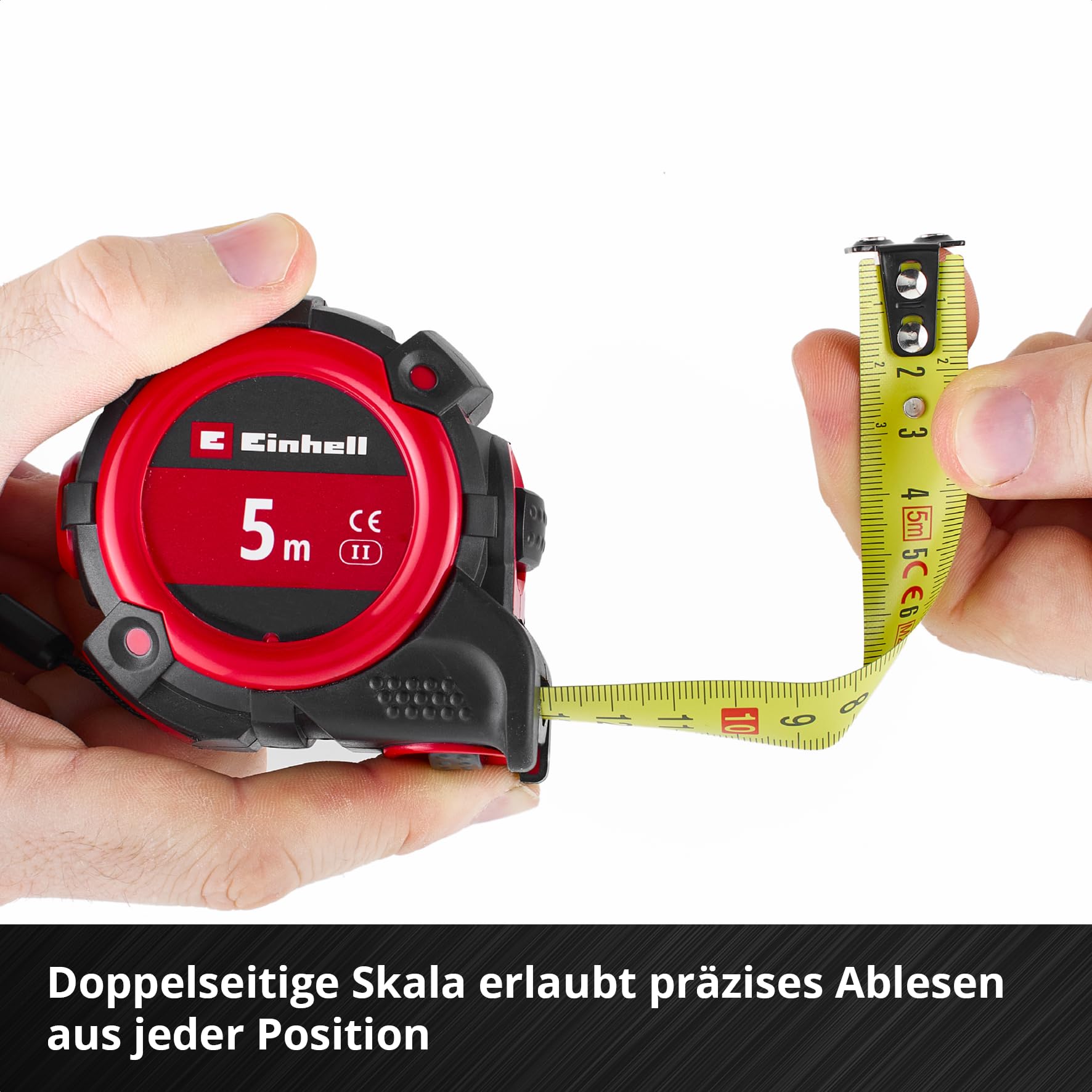 original-einhell-bandma-5-m-autolock-nylonbeschichtung-magnet-endhaken-doppelsei image 3