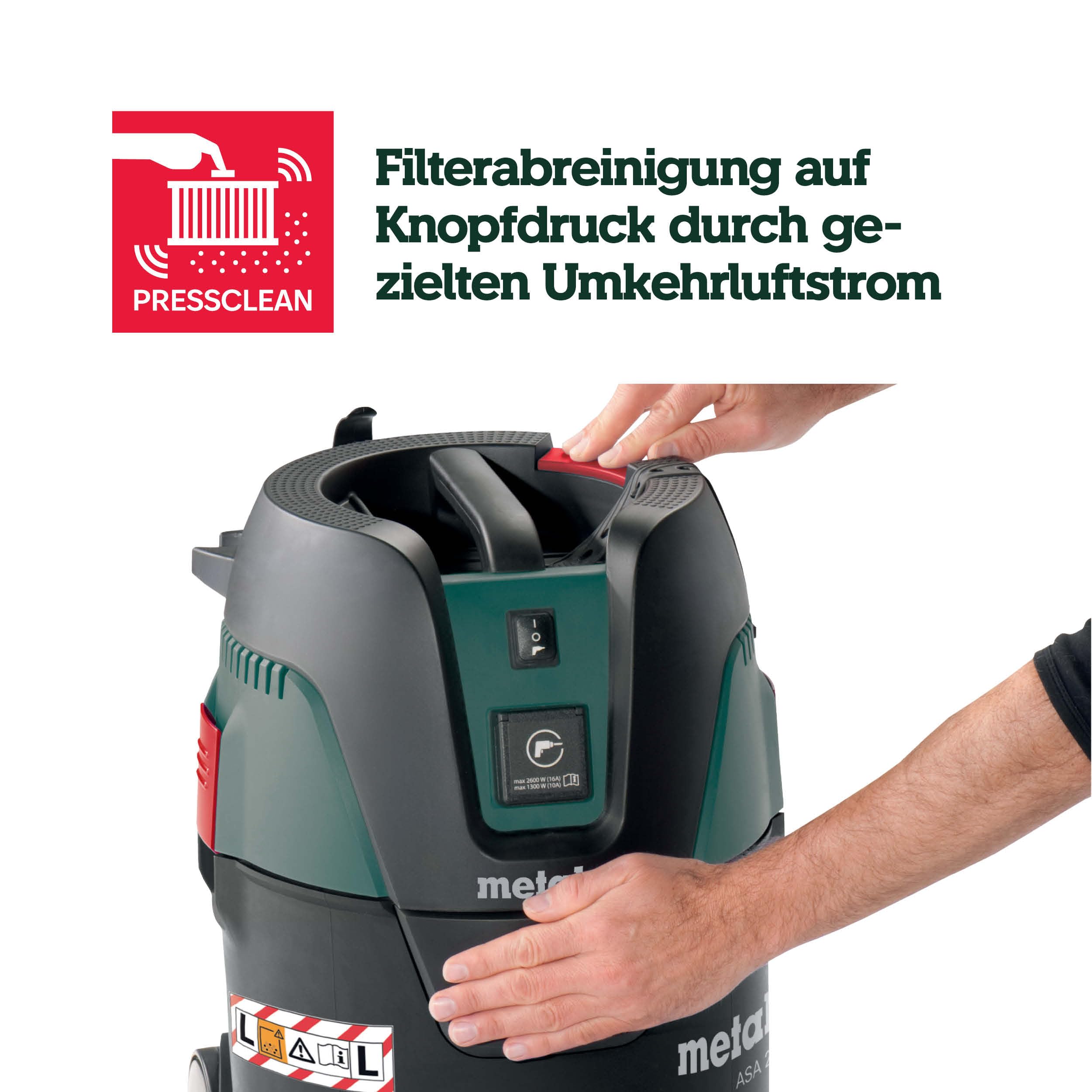metabo-allessauger-asa-25-l-pc-nass-trockensauger-staubklasse-l-25-l-pressclean- image 8